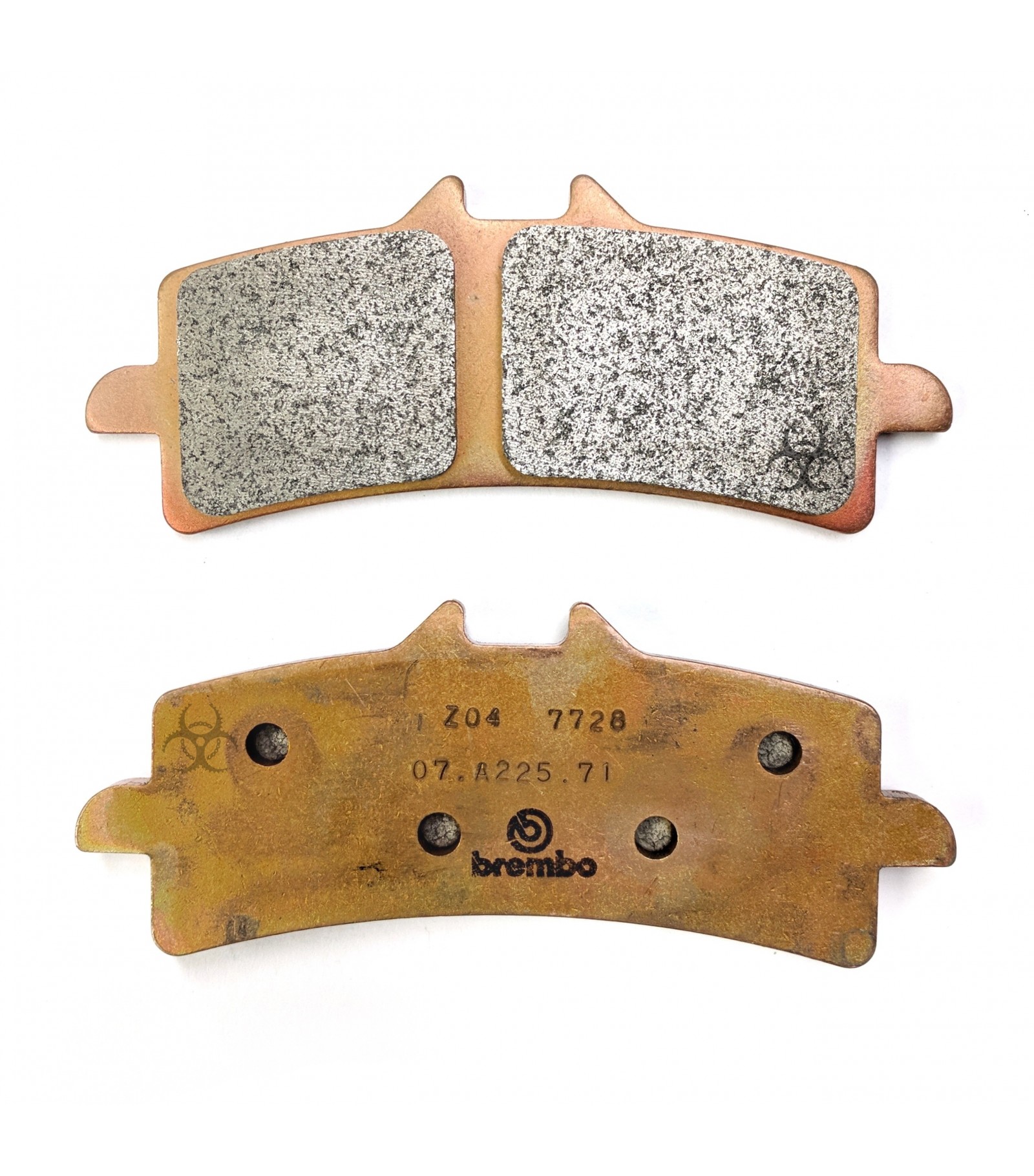 Brembo Z04 Brake Pads Shape C