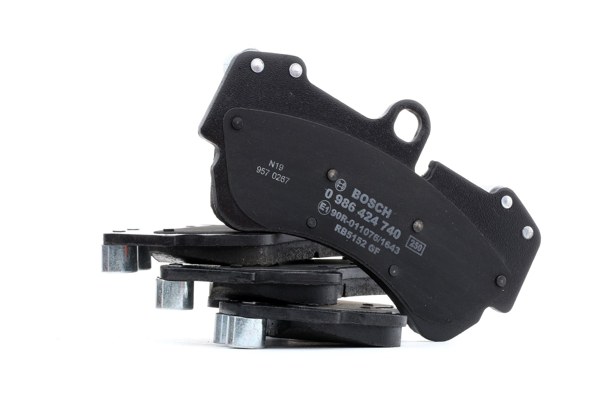 BOSCH Jarrupalat VW,PORSCHE 0 986 424 740 95535193900,95535193901,95535193902 Jarrupalasarja,Jarrupala, Levyjarru 95535193903,95535193904,95535193905