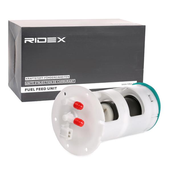 RIDEX Polttoainepumppu PEUGEOT,CITROËN 1382F0129 145091,145508,96103451 Polttoaineen Syöttöyksikkö 96182649,145508,96103451,96182649,9610345180