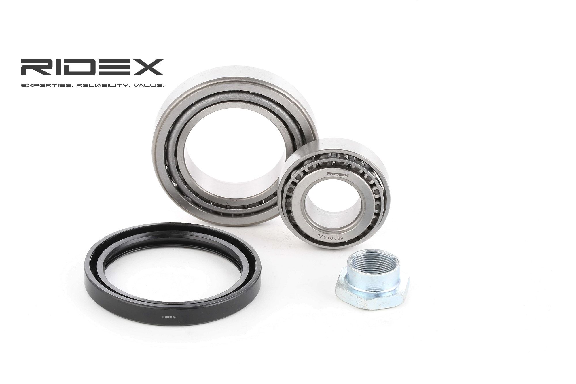 RIDEX Pyöränlaakerit VW 654W0470 113517185C,251405645B,251405645BS Pyöränlaakerisarja 251405645BS1