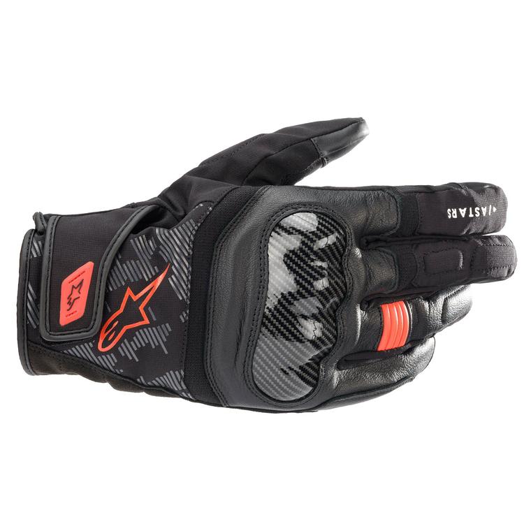 Alpinestars SMX Z Drystar Black Red Fluo Gloves 2XL