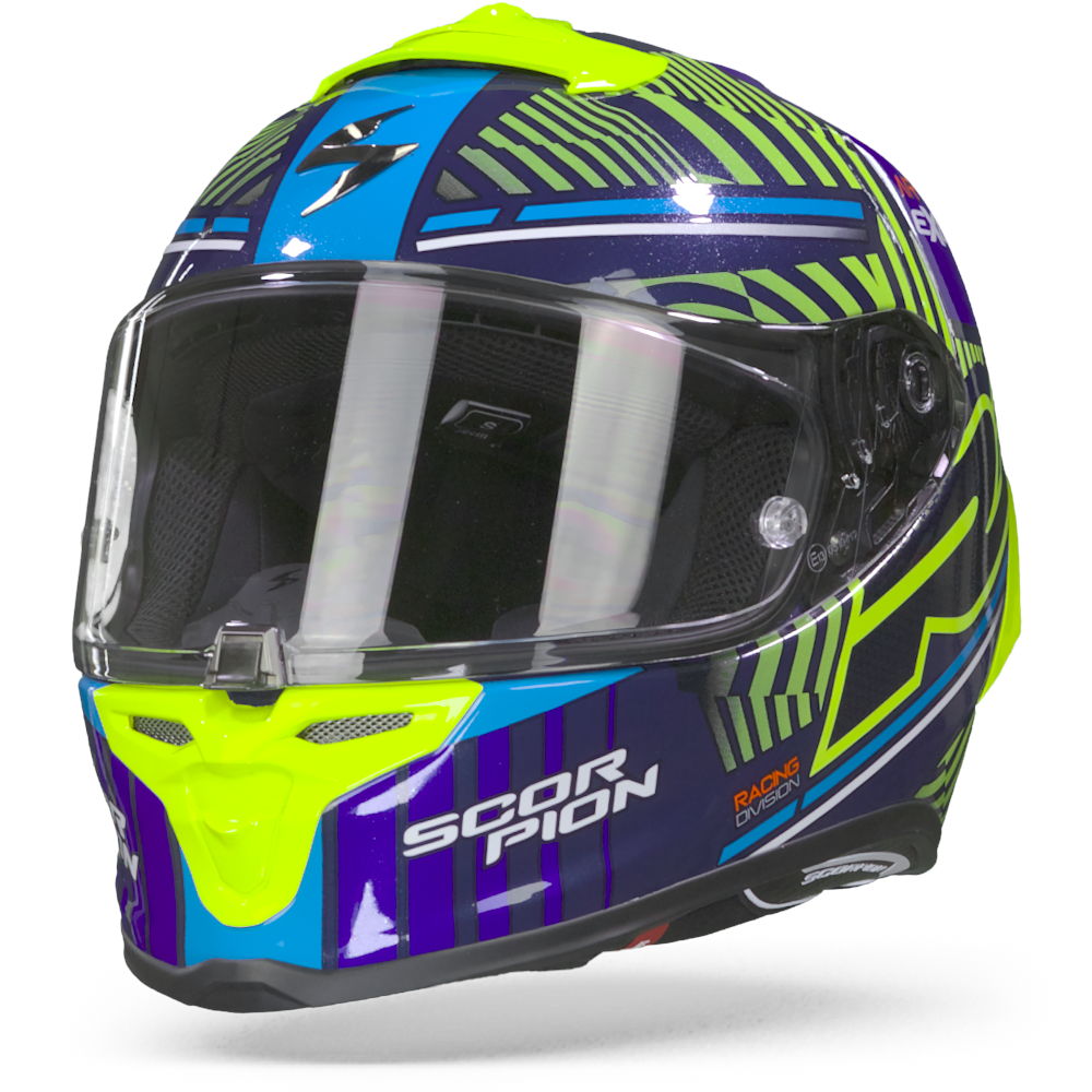 Scorpion EXO-R1 Air Victory Blue Neon Yellow M