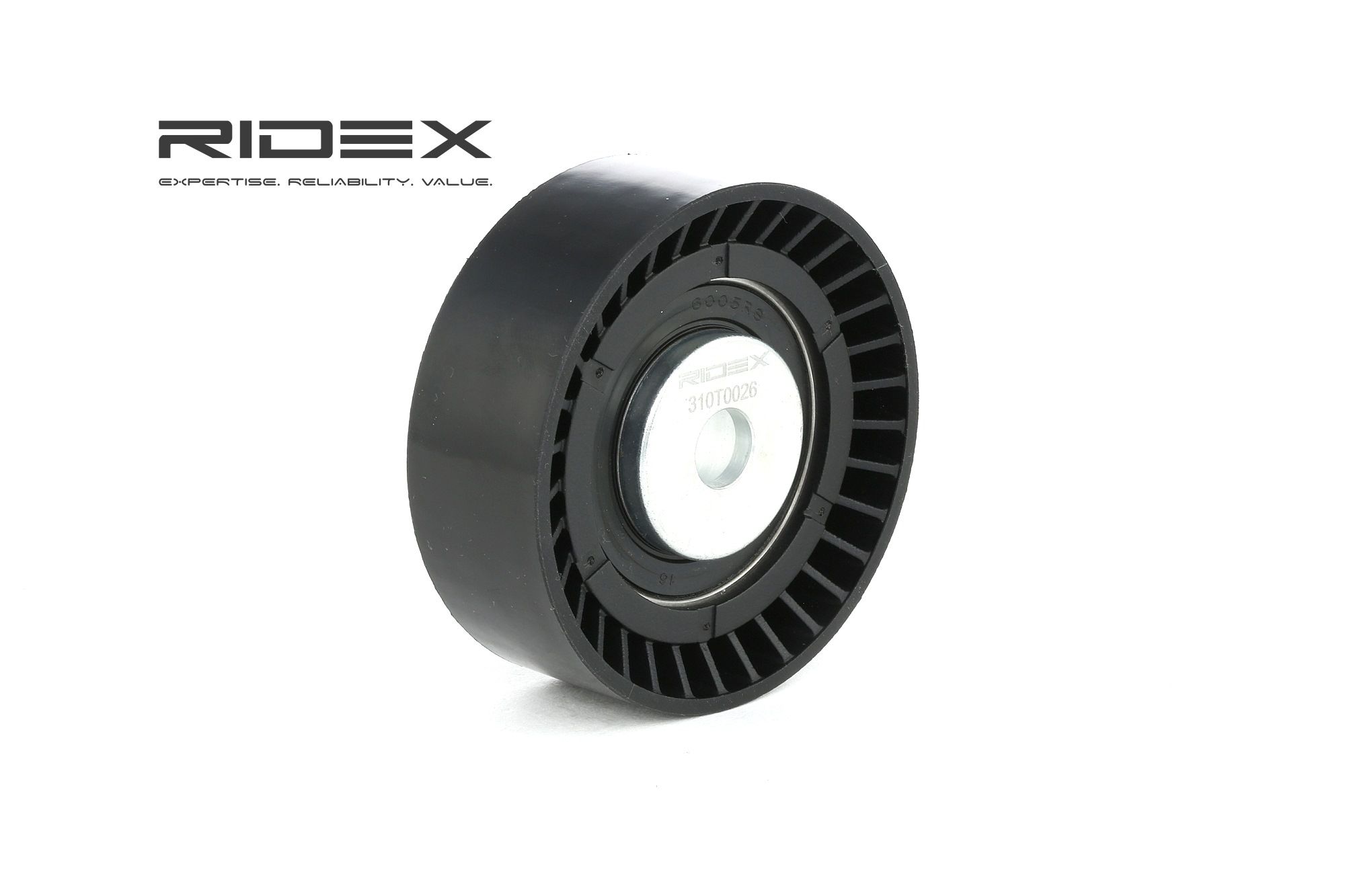 RIDEX Kiristysrulla BMW,SKODA 310T0026 11281726343,11281748131,047145276B Kiristysrulla, Moniurahihna