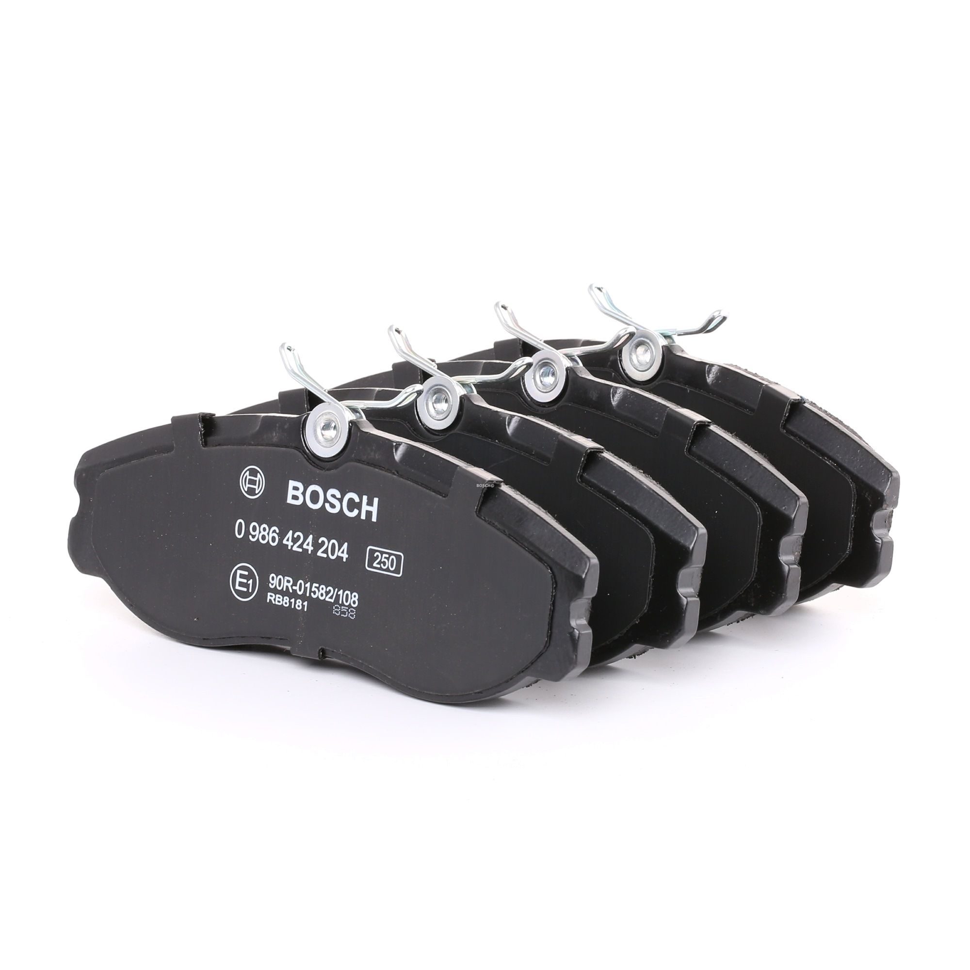 BOSCH Jarrupalat FORD,NISSAN 0 986 424 204 1495951,1954460,1956421 Jarrupalasarja,Jarrupala, Levyjarru 1956495,1957042,410600F025,410602X825