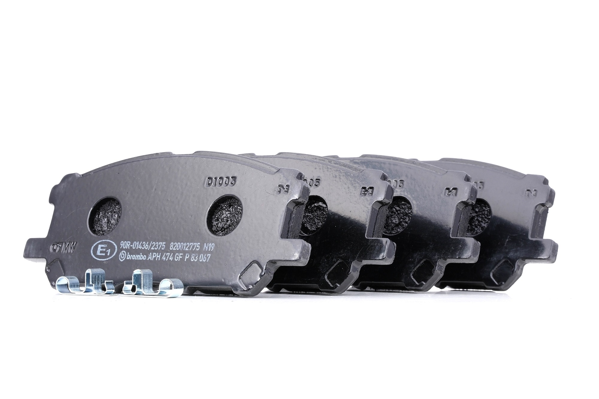 BREMBO Jarrupalat LEXUS P 83 067 044650W070,0446548080,0446548110 Jarrupalasarja,Jarrupala, Levyjarru 477460W05000,477460W07000,0446548100