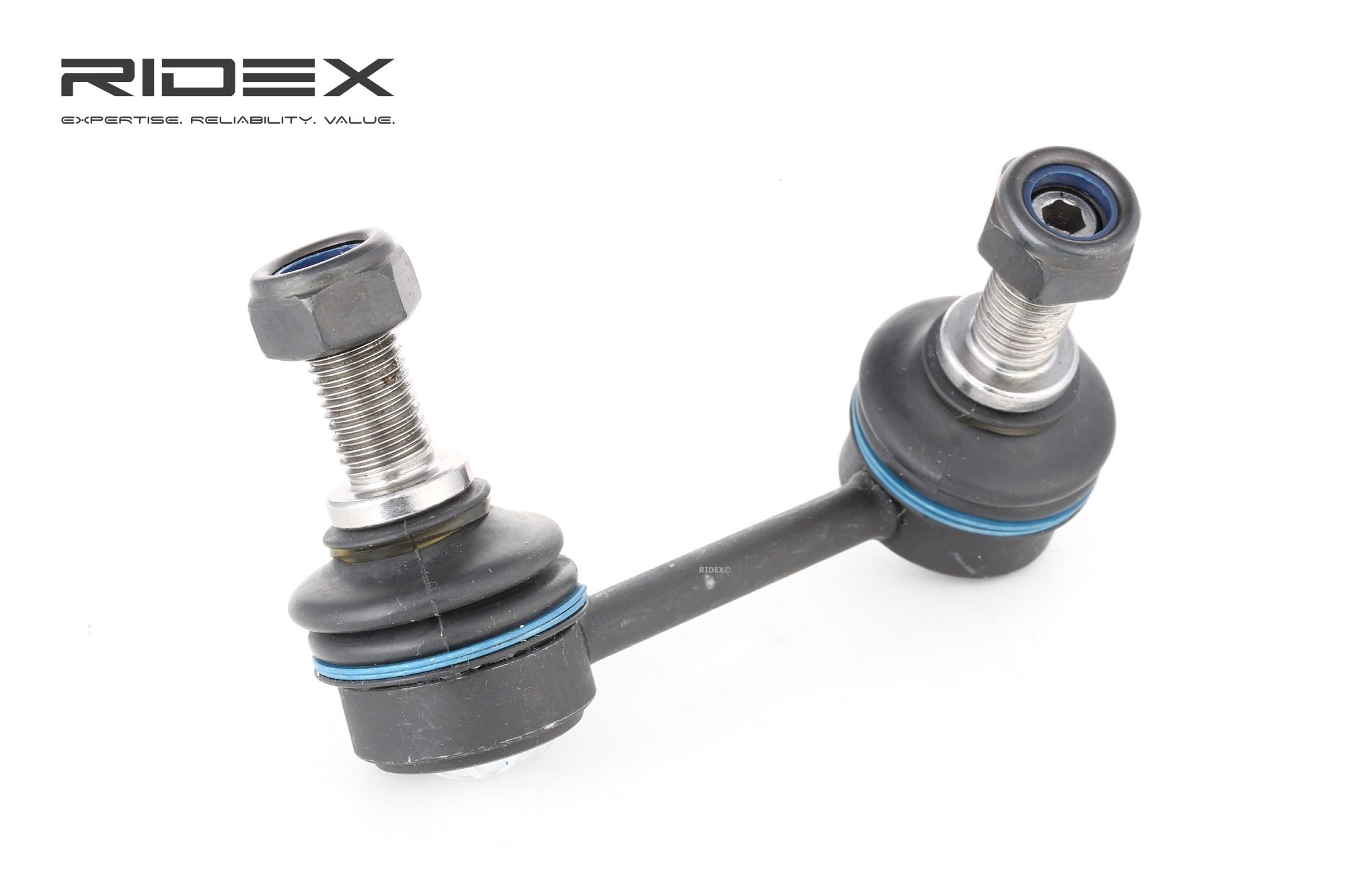 RIDEX Koiranluu PEUGEOT,CITROËN 3229S0163 517831,517844,1607323680 Kallistuksenvakaajan Yhdystanko,Tanko, Kallistuksenvaimennin 517818,517822,517831