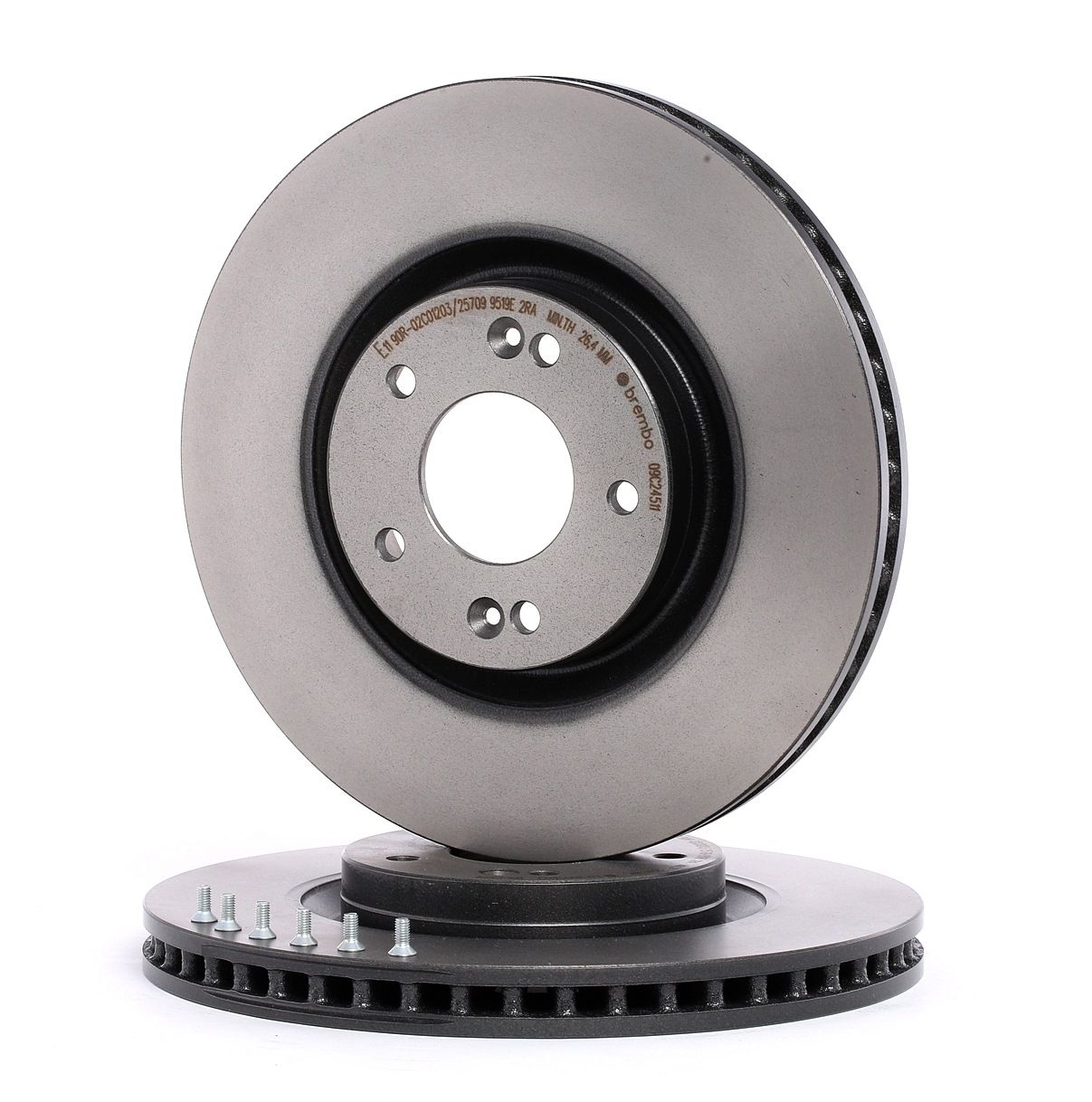 BREMBO Jarrulevyt HYUNDAI,KIA 09.C245.11 517122T000,517122T100,51712D7100 Jarrulevy S517122T100,517122T100,517124C000,51712D7100,S517122T100