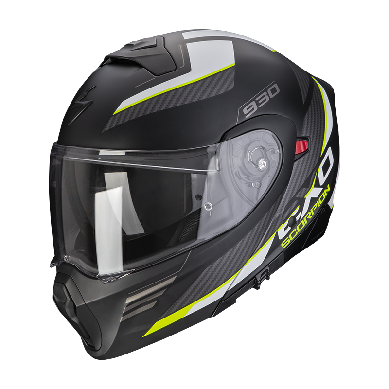 Scorpion Exo-930 Navig Matt Black-Neon Yellow L