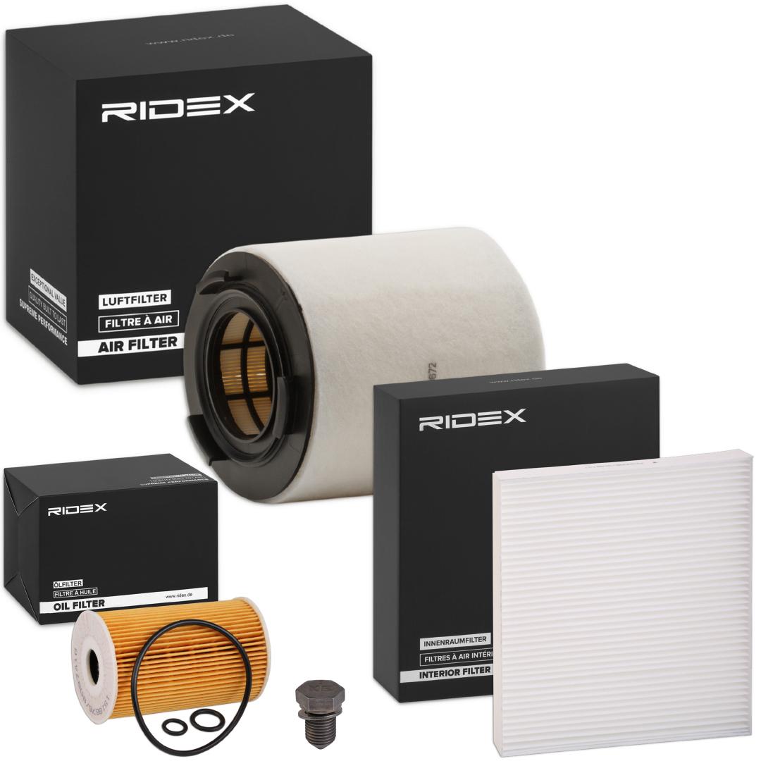 RIDEX Suodatinsarja VW,AUDI,SKODA 4055F0464