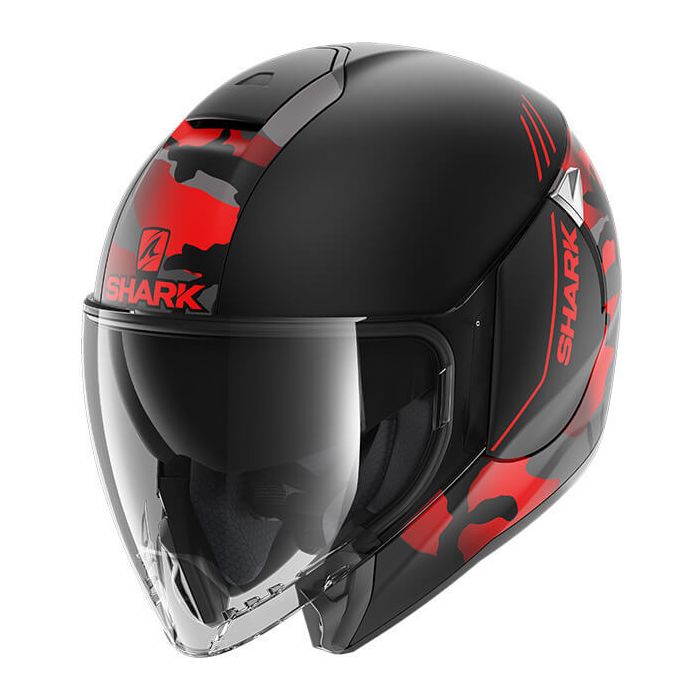 Shark Citycruiser Genom Mat Black Red Anthracite KRA M