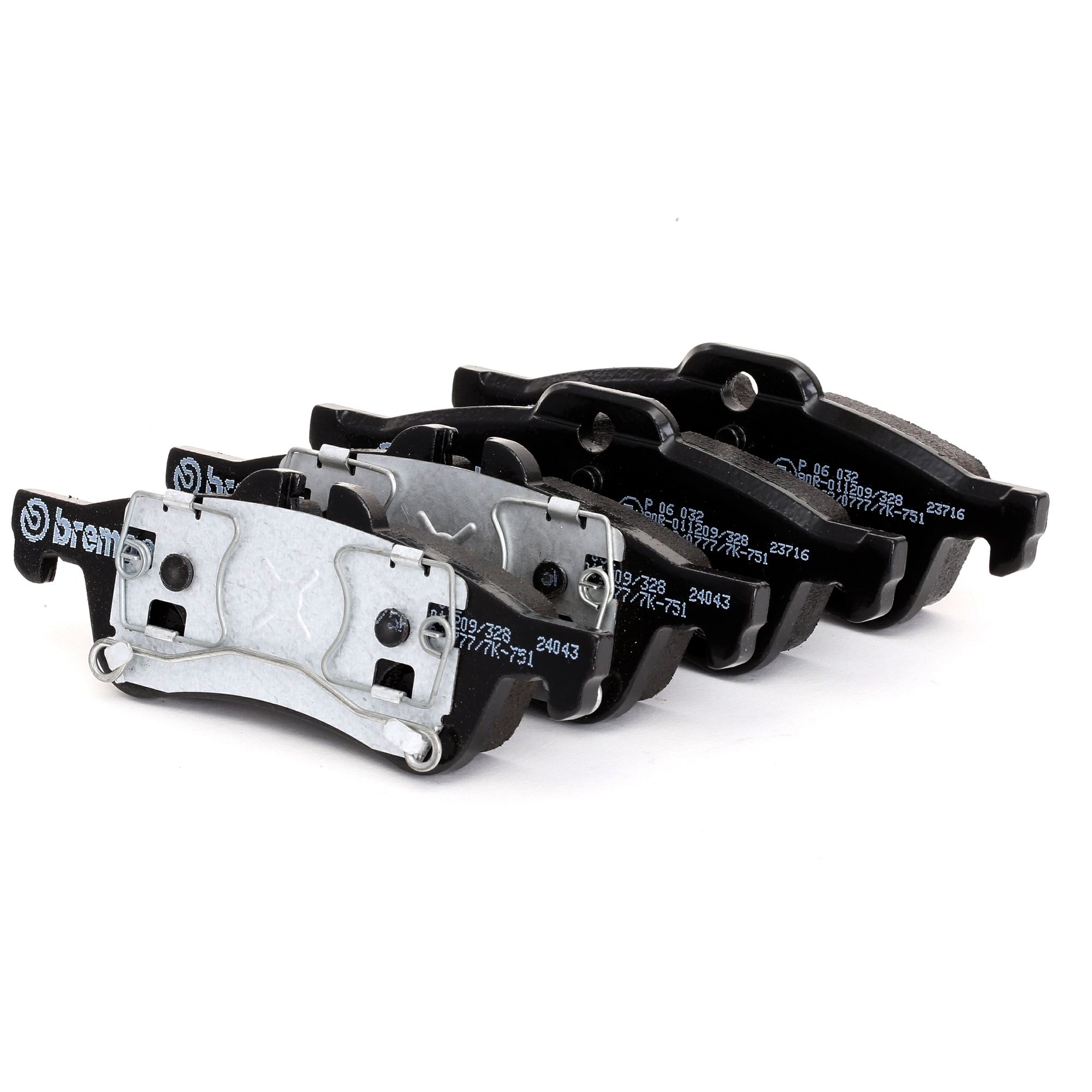BREMBO Jarrupalat MINI P 06 032 34216770252,34211503077,34212166621 Jarrupalasarja,Jarrupala, Levyjarru 34216761288,34216762871,34216770252