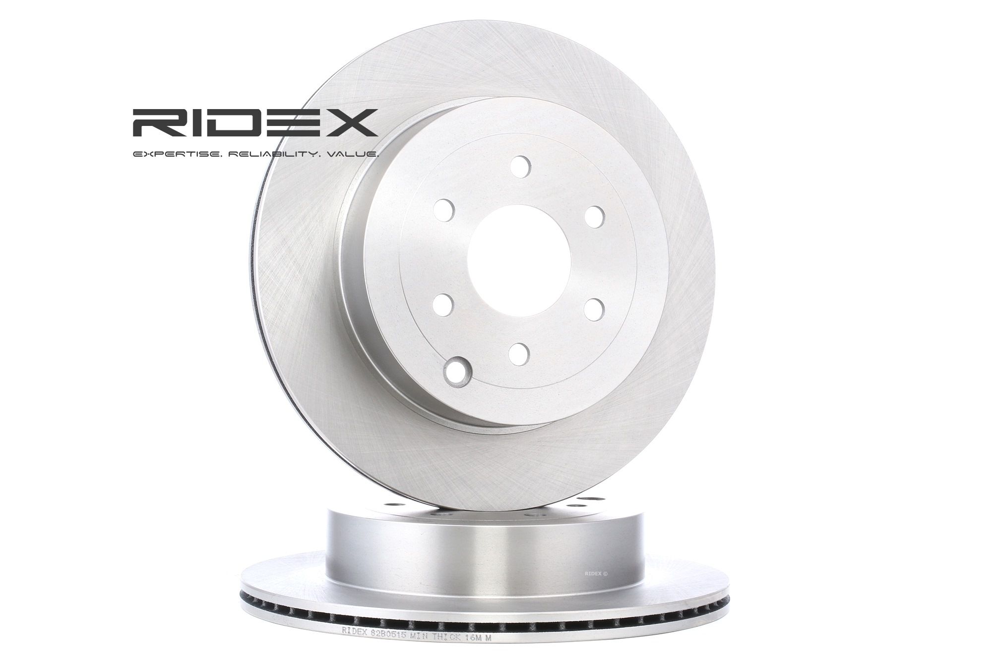 RIDEX Jarrulevyt NISSAN 82B0515 43206EB300,43206EB30A Jarrulevy