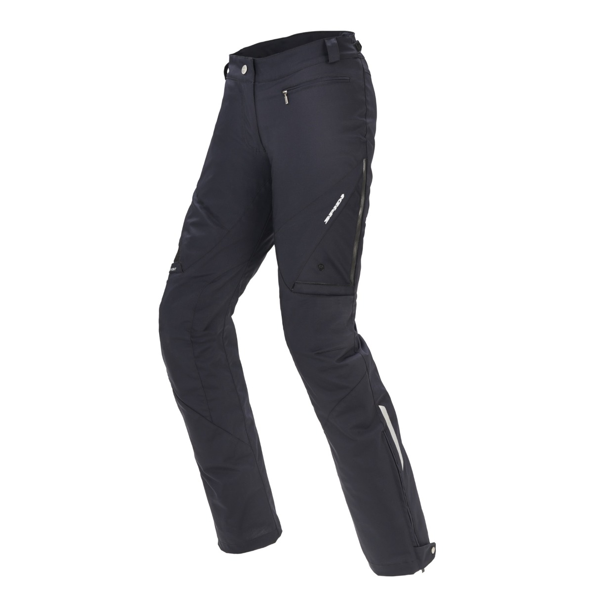 Spidi Stretch Tex Lady Deep Black Motorcycle Pants M