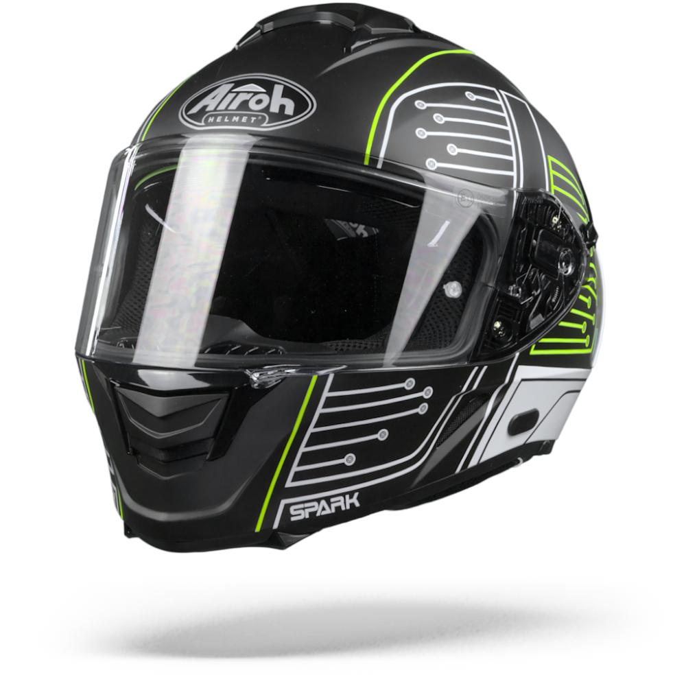 Airoh Spark Cyrcuit Black Matt S