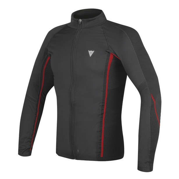 Dainese D-Core No-Wind Thermo Tee LS Black Red