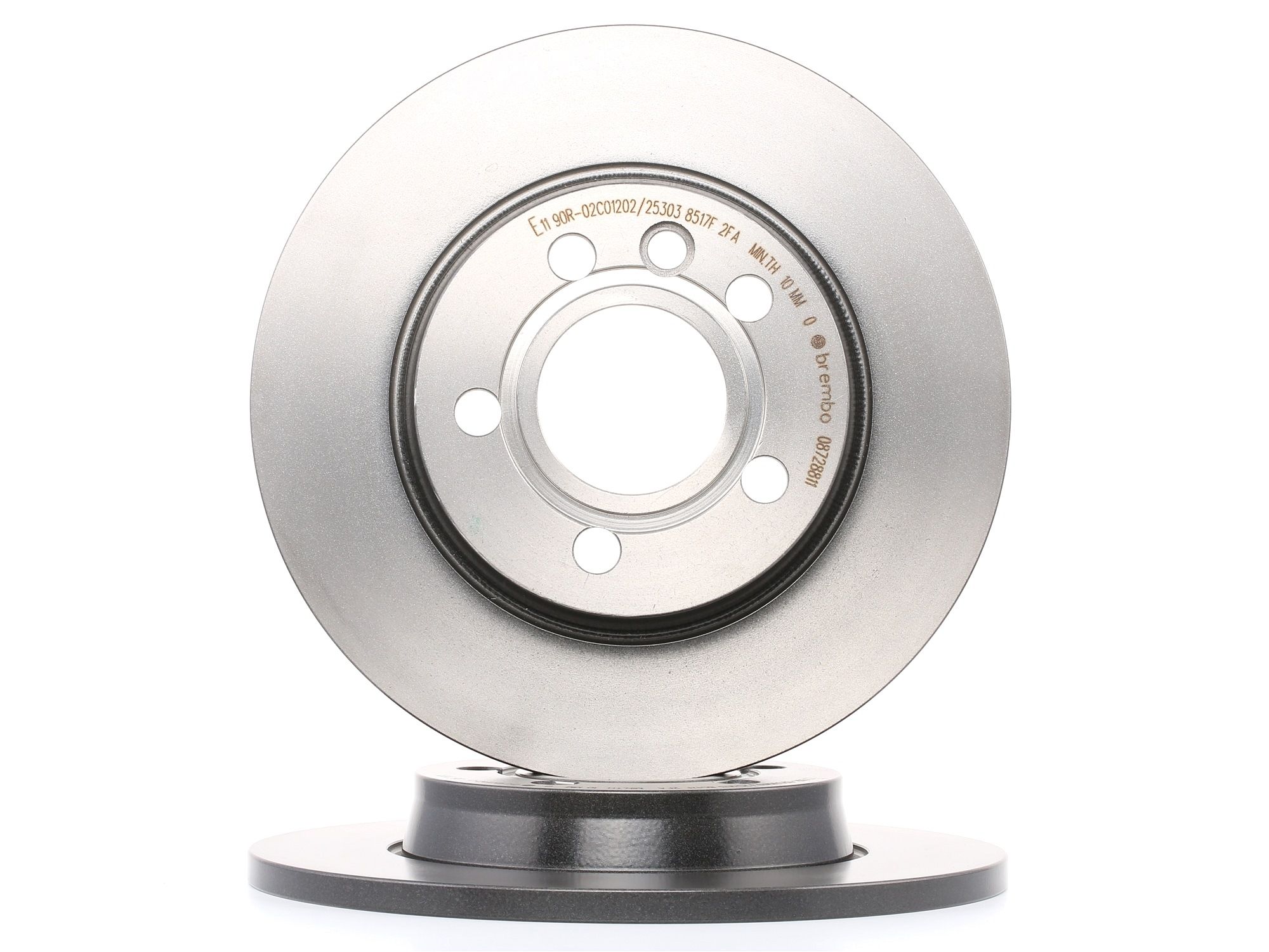 BREMBO Jarrulevyt VW 08.7288.11 701615601,701615601A,7D0615601 Jarrulevy