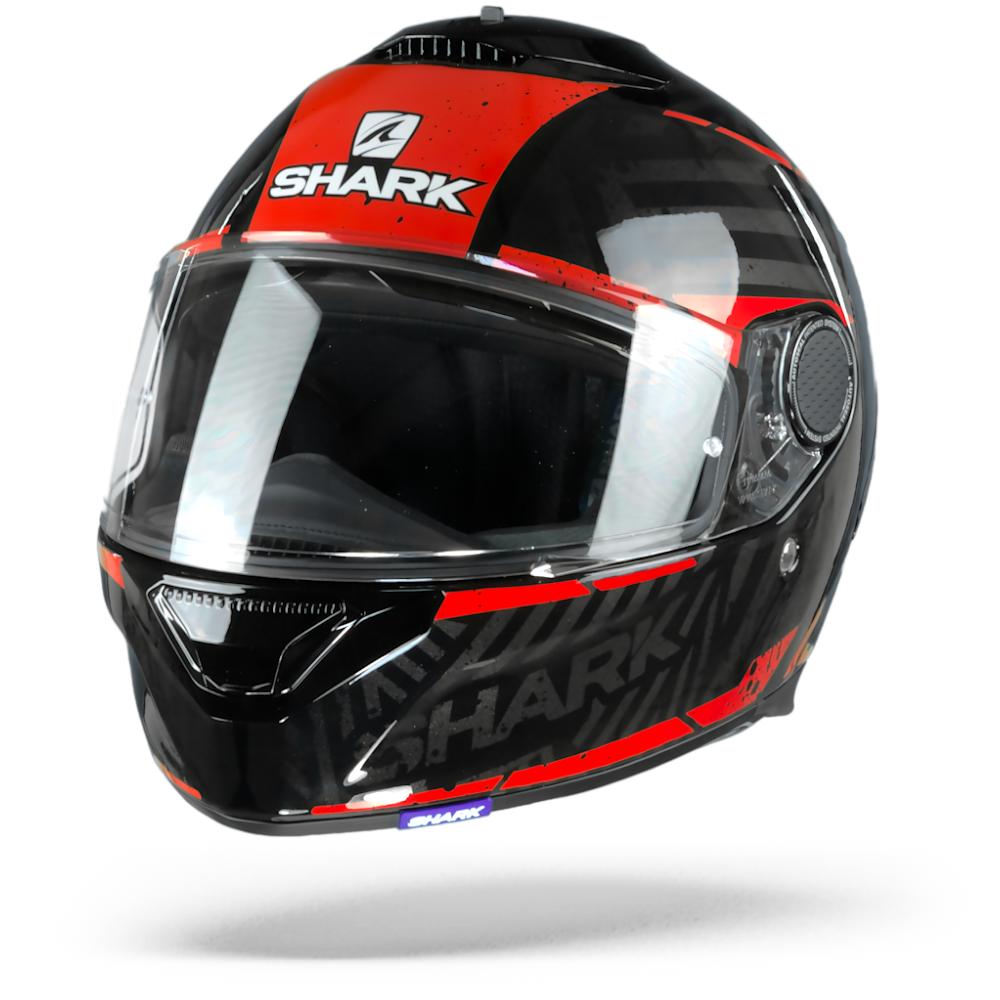 Shark Spartan 1.2 Kobrak Black Red Red KRR S