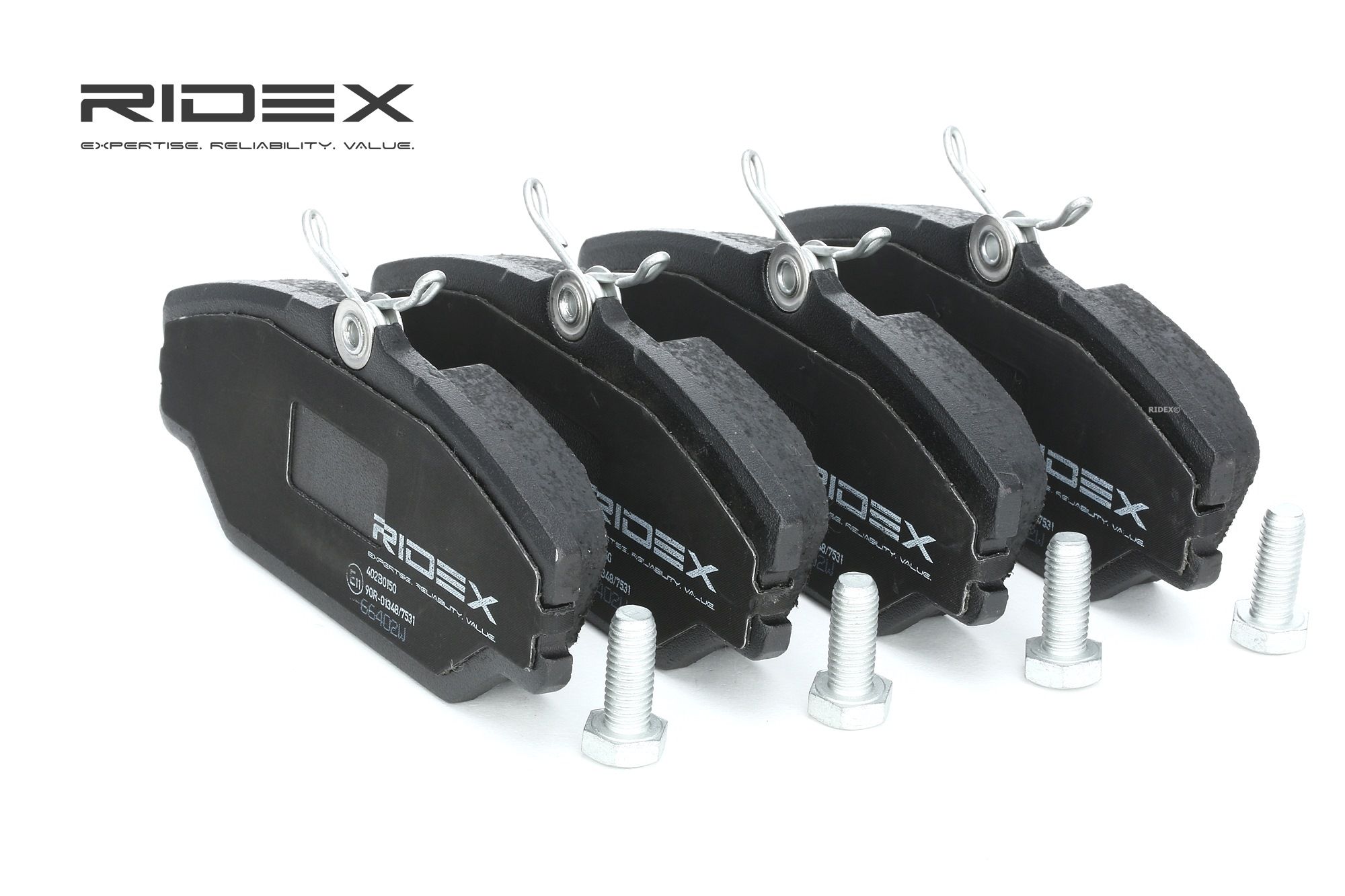 RIDEX Jarrupalat RENAULT 402B0150 410604441R,410607125R,7701206379 Jarrupalasarja,Jarrupala, Levyjarru 7701209380,8671005930,8671016177