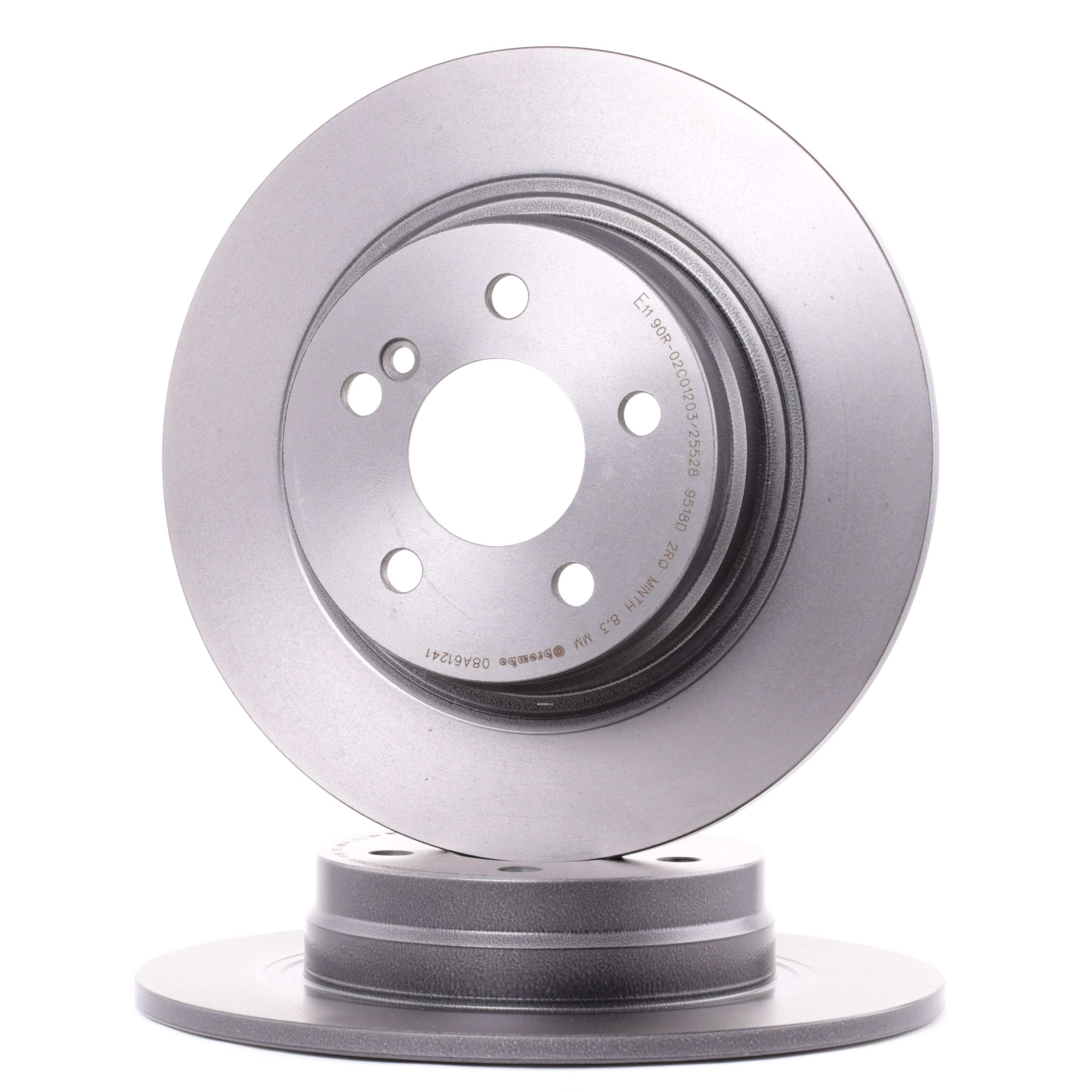 BREMBO Jarrulevyt MERCEDES-BENZ 08.A612.41 2044230612,2044230912,2044231512 Jarrulevy A2044230612,A2044230912,A2044231512