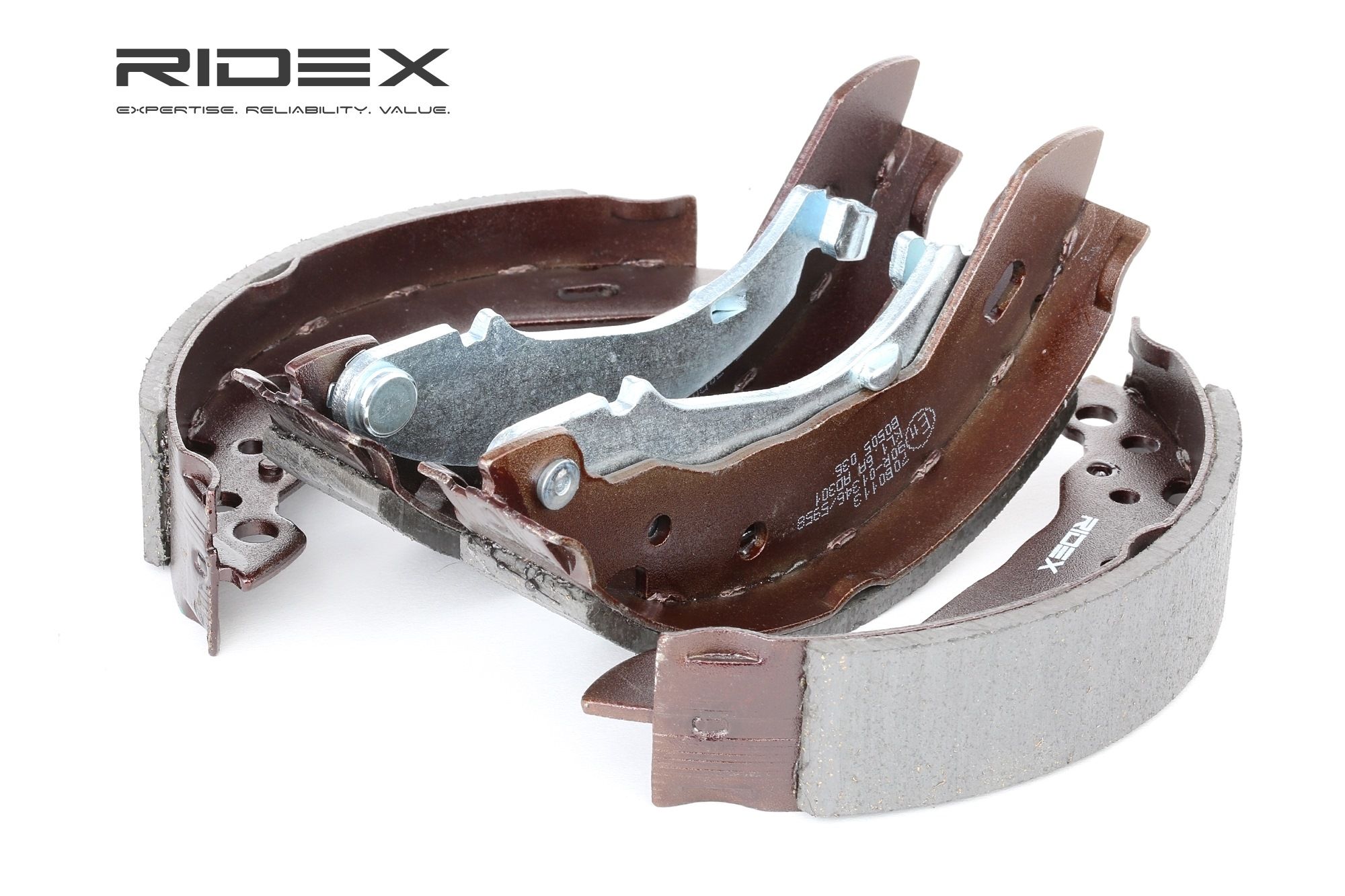 RIDEX Jarrukengät PEUGEOT,CITROËN 70B0113 424124,4241E5,95659676 Jarrukenkäsarja 424100000,424123,424124,424172,4241E5,4251E5