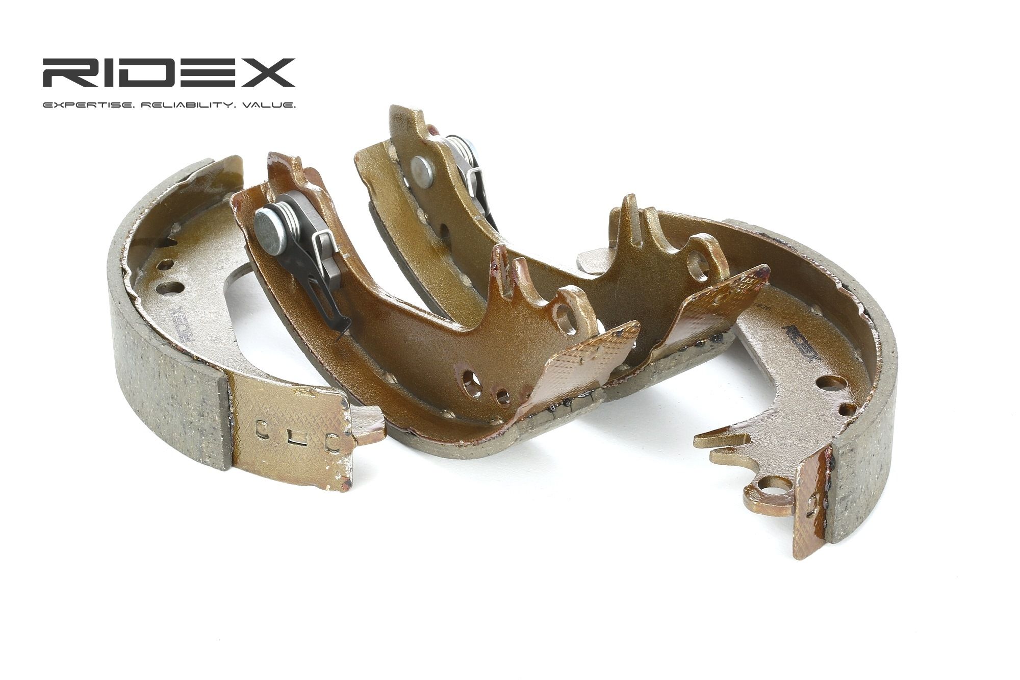 RIDEX Jarrukengät OPEL,PEUGEOT,CITROËN 70B0052 424100,424100000000,424121 Jarrukenkäsarja 424173,4241E5,4241J6,4241J9,4241L3,95659671,424121,424173