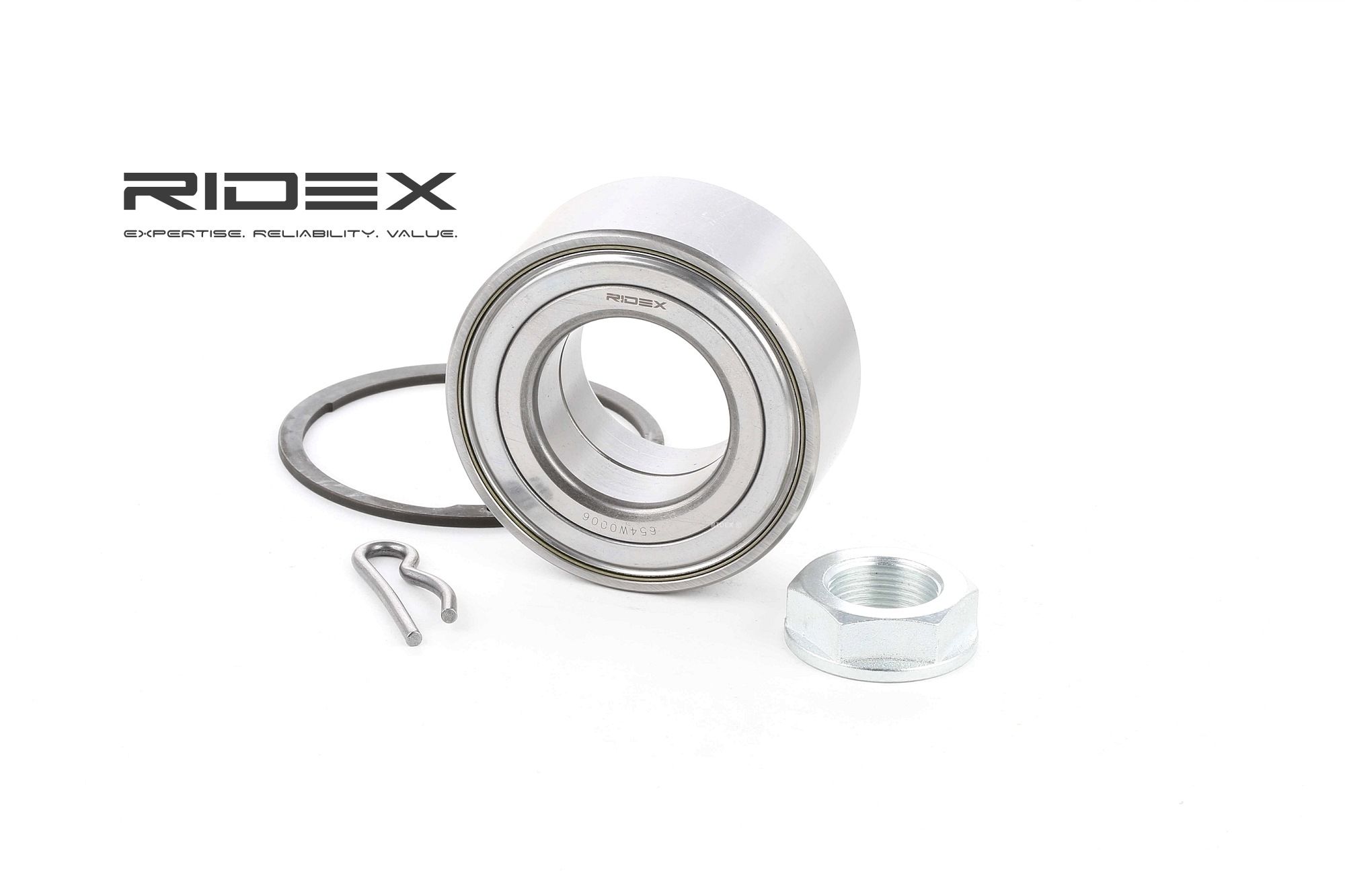 RIDEX Pyöränlaakerit PEUGEOT,CITROËN 654W0006 330756,332635,335016 Pyöränlaakerisarja 95496252,95590022,95619160,96129301,330756,332635,335016