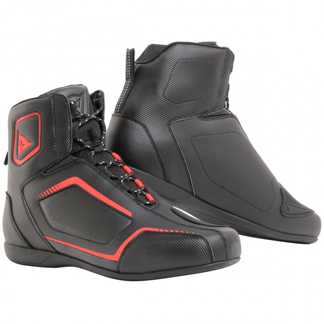 Dainese Raptors D-WP Black Black Fluo Red 45