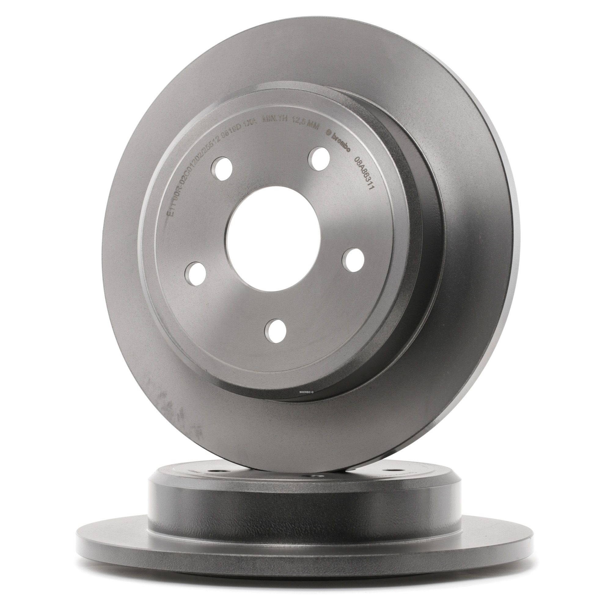 BREMBO Jarrulevyt JEEP 08.A863.11 52089275AB Jarrulevy