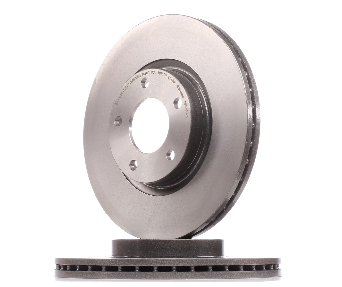 BREMBO Jarrulevyt MAZDA 09.9468.21 BP6Y3325XD,BP6Y3325XE,BP6Y3325XF Jarrulevy C26Y3325XA,C26Y3325XB,C26Y3325XC,C26Y3325XD