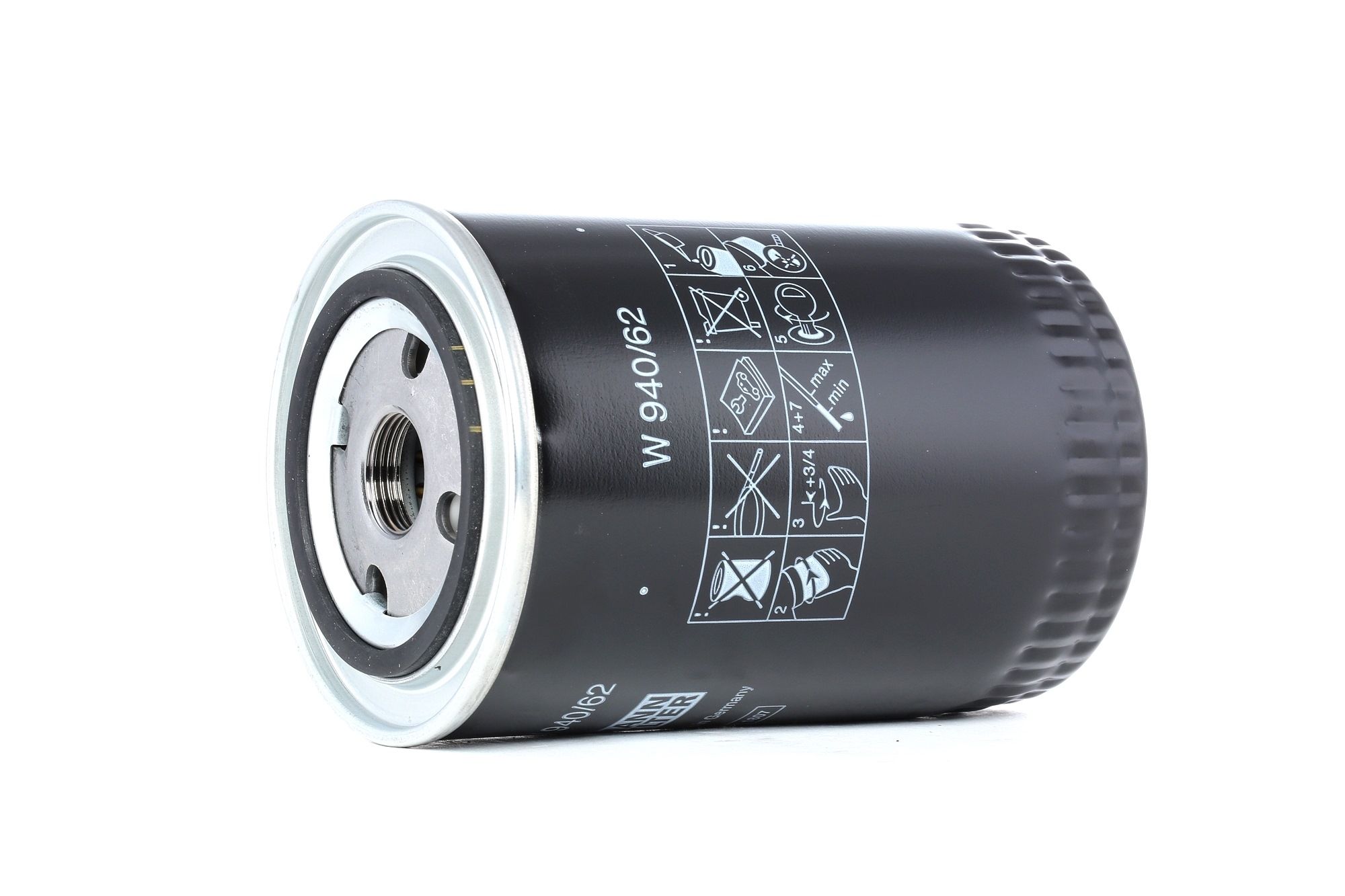 MANN-FILTER Öljynsuodatin FIAT,PEUGEOT,CITROËN W 940/62 1109AS,1109Y6,1606267480 504006145,71753739,8093784,2992188,500038746,500040987,8093794