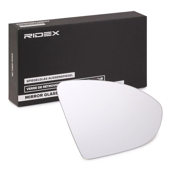 RIDEX Sivupeilin Lasi VW 1914M0325 510857522,5G0857522 Peililasi, Ulkopeili