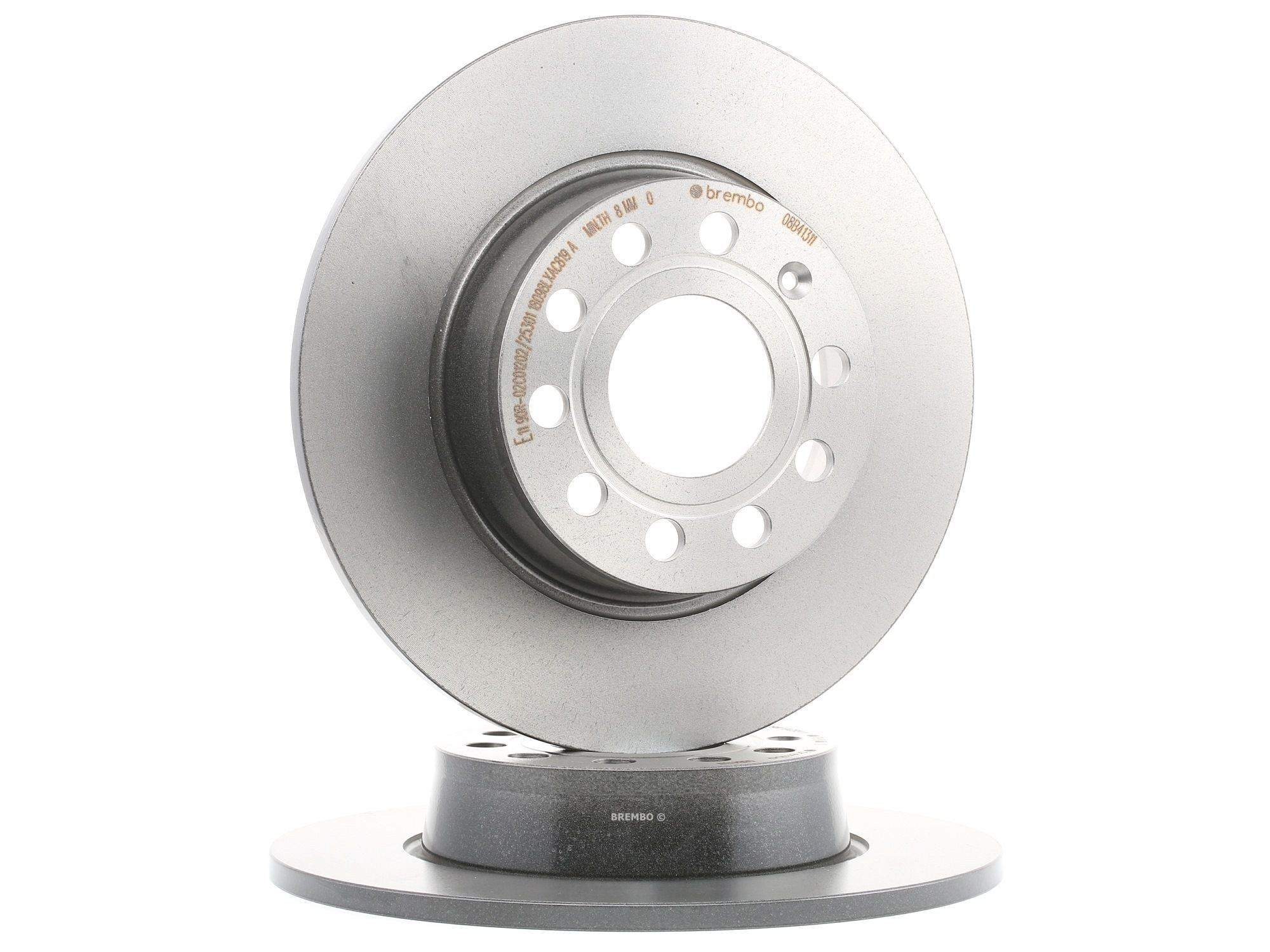 BREMBO Jarrulevyt VW,AUDI,SKODA 08.B413.11 1K0615601AA,5N0615301,5Q0615601D Jarrulevy 6R0615601,1K0615601AA,5N0615301,5Q0615601D,1K0615601AA,5N0615301