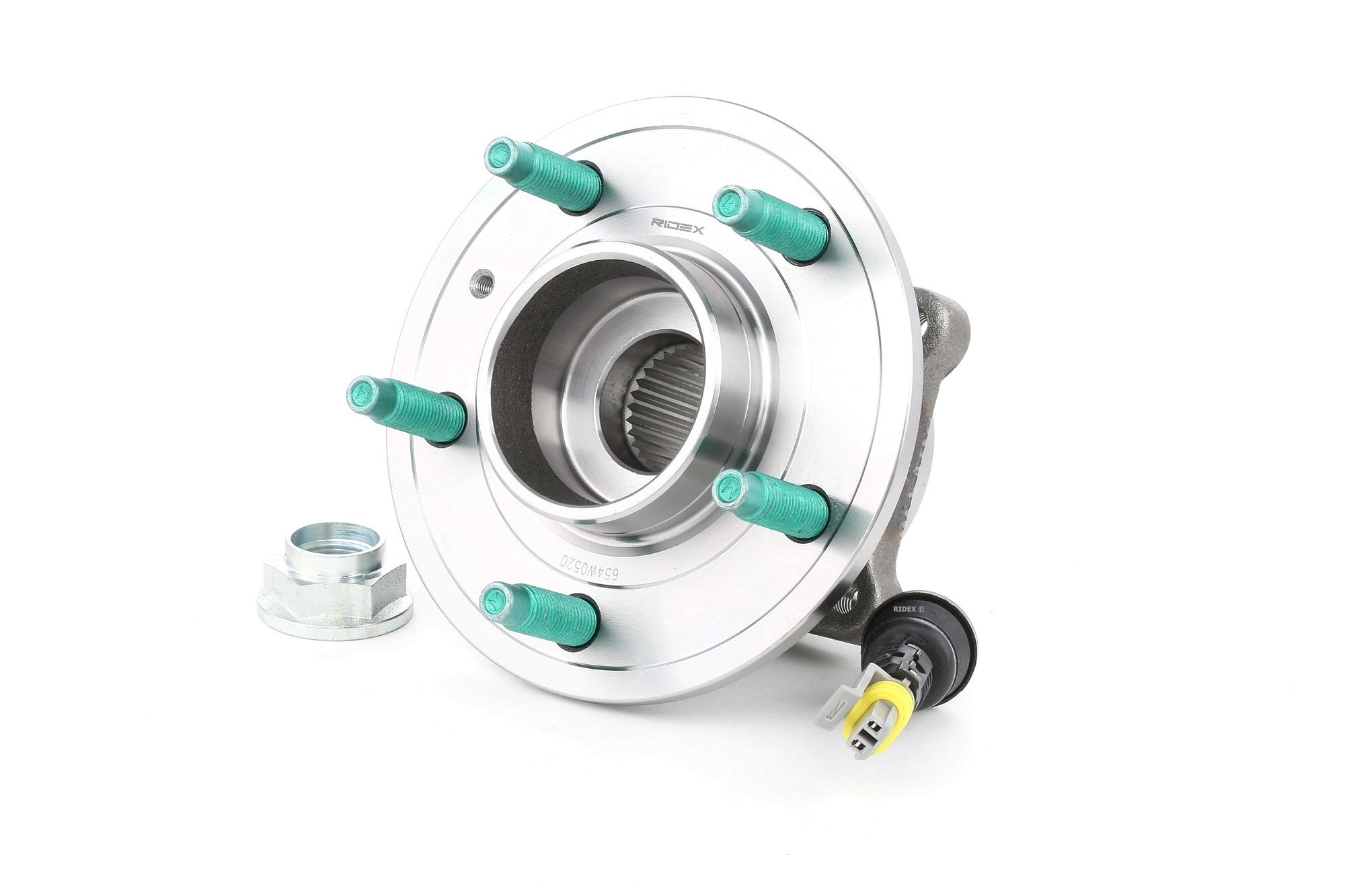 RIDEX Pyöränlaakerit OPEL,CHEVROLET,VAUXHALL 654W0520 25903295,96626439,CB31000200D Pyöränlaakerisarja CB31000200D,4804658,4814139,25903295