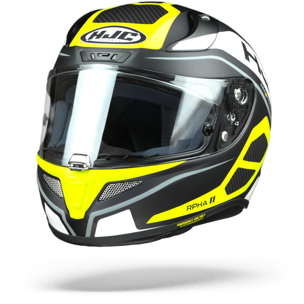 HJC RPHA 11 Saravo MC4HSF Black Yellow White 2XL