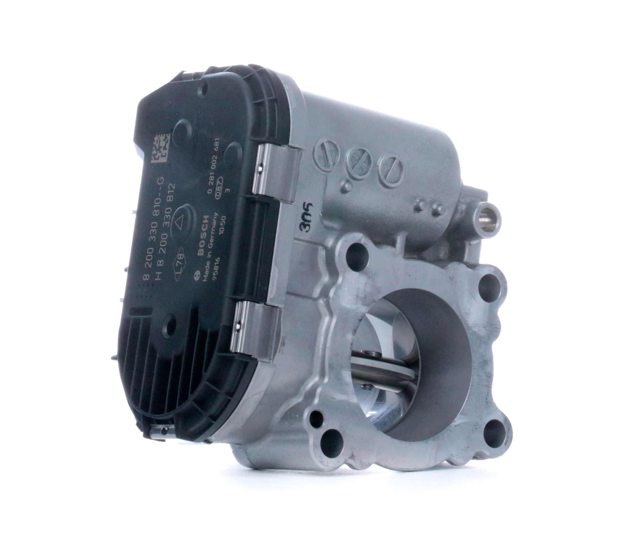 BOSCH Kaasuläppäkotelo RENAULT 0 281 002 681 8200330810 Kaasuläppä,Kaasuläpän Kotelo