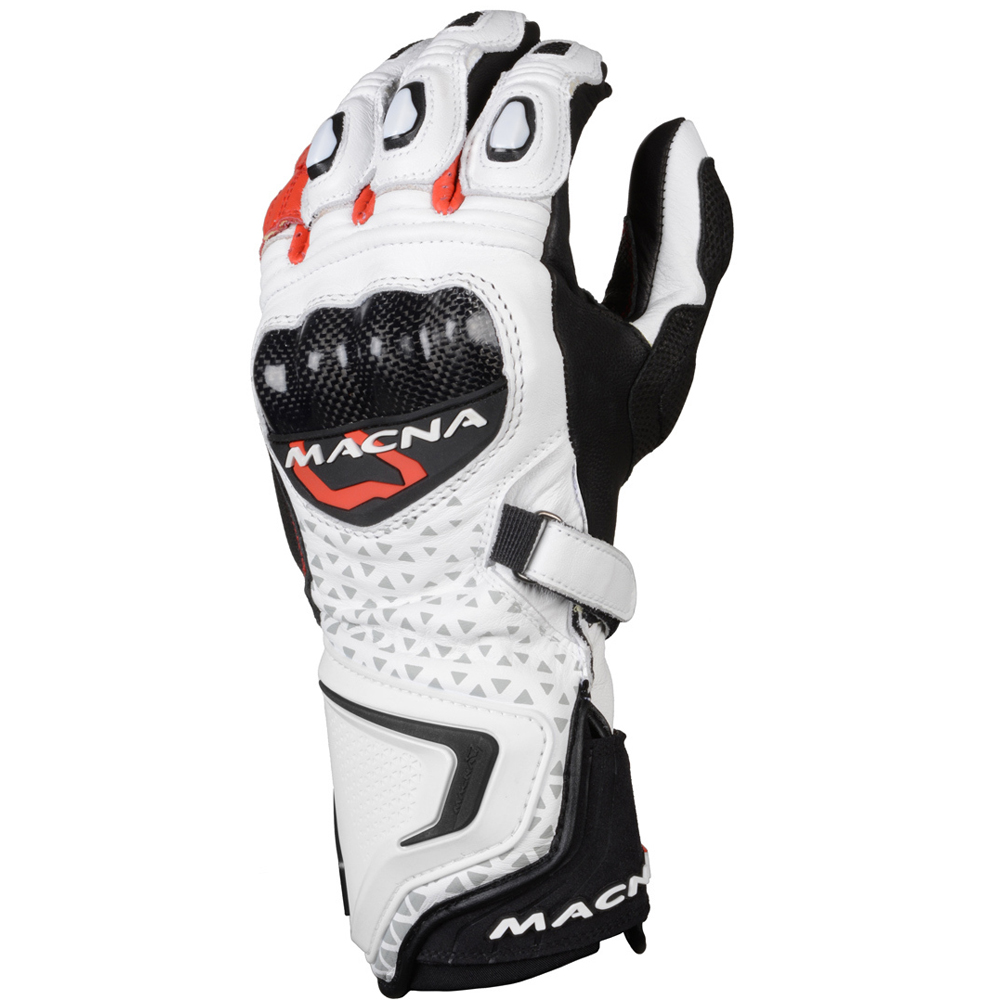 Macna Track R White Black Red L