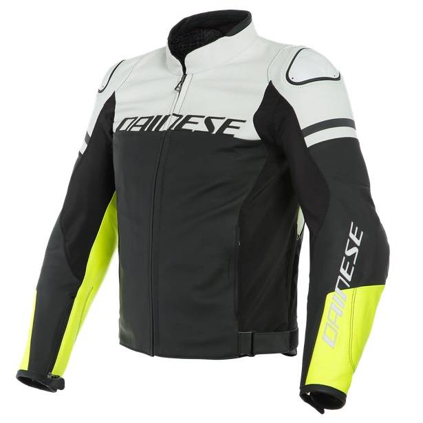 Dainese Agile Black Matt White Fluo Yellow 44