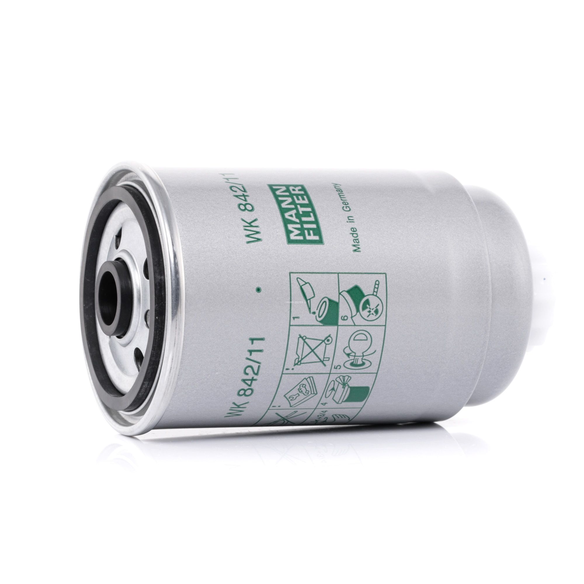 MANN-FILTER Polttoainesuodatin VW,AUDI,SKODA WK 842/11 XF5Z9155AA
