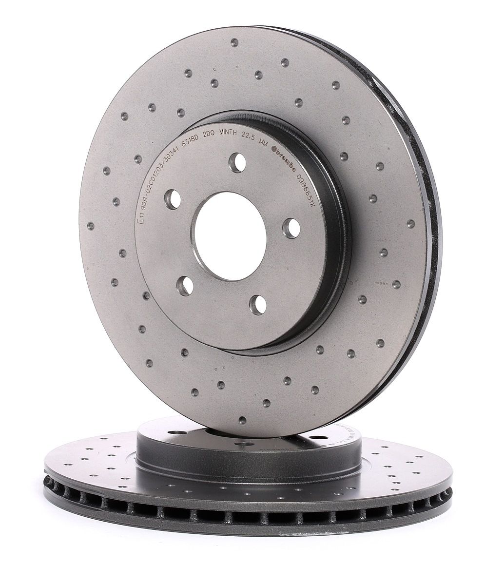 BREMBO Jarrulevyt FORD,JAGUAR 09.8665.1X 1321488,1376118,1388257 Jarrulevy 1465618,1506298,1565017,1681578,1S7W1125AB,4097477,4097478,4110587,4179398