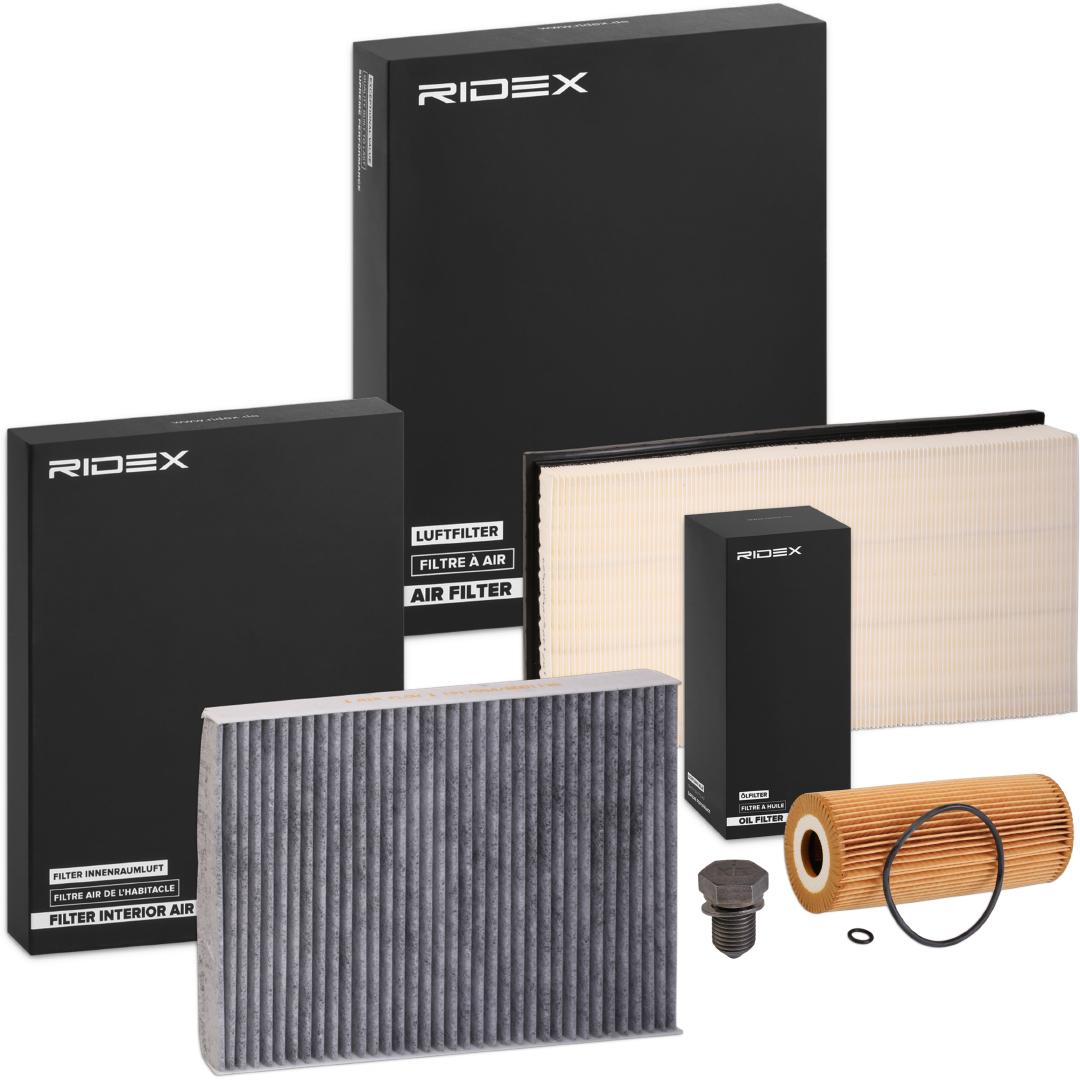RIDEX Suodatinsarja VW,AUDI,SKODA 4055F0239