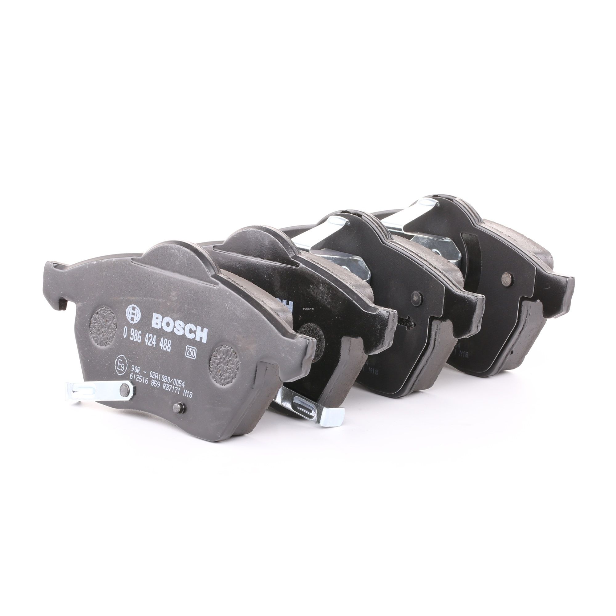 BOSCH Jarrupalat OPEL,SAAB,VAUXHALL 0 986 424 488 1605032,4778254,4839924 Jarrupalasarja,Jarrupala, Levyjarru 5055371,5062211,5124078,5392485,5532544