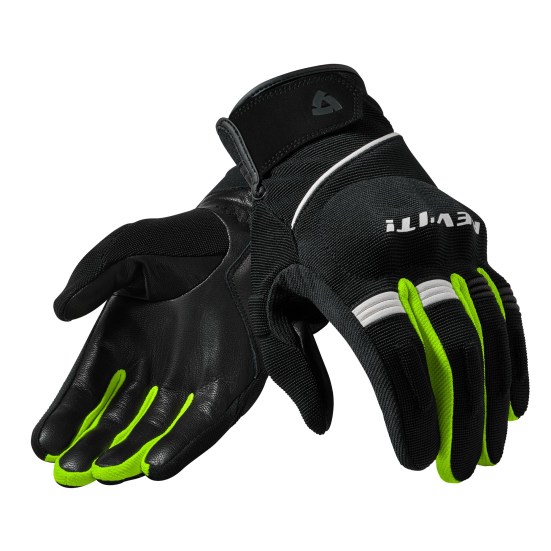 REV'IT! Mosca Black Neon Yellow M
