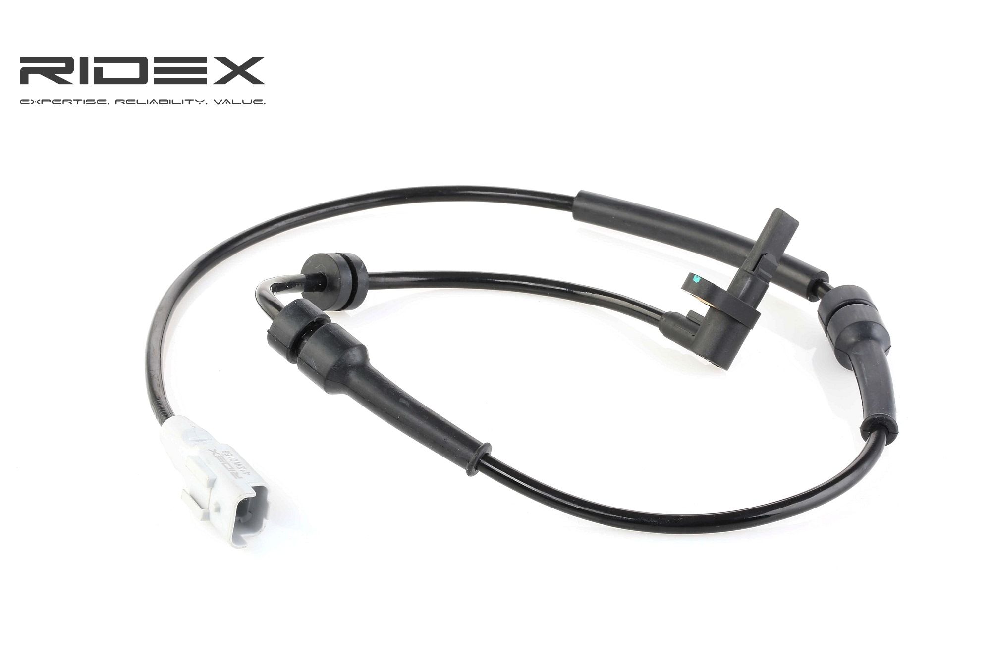 RIDEX ABS Anturi FIAT,PEUGEOT,CITROËN 412W0156 1493882080,14888410,1488841080 ABS Tunnistin,Tunnistin, Kiertonopeus 14938820,1493882080,454594,454594