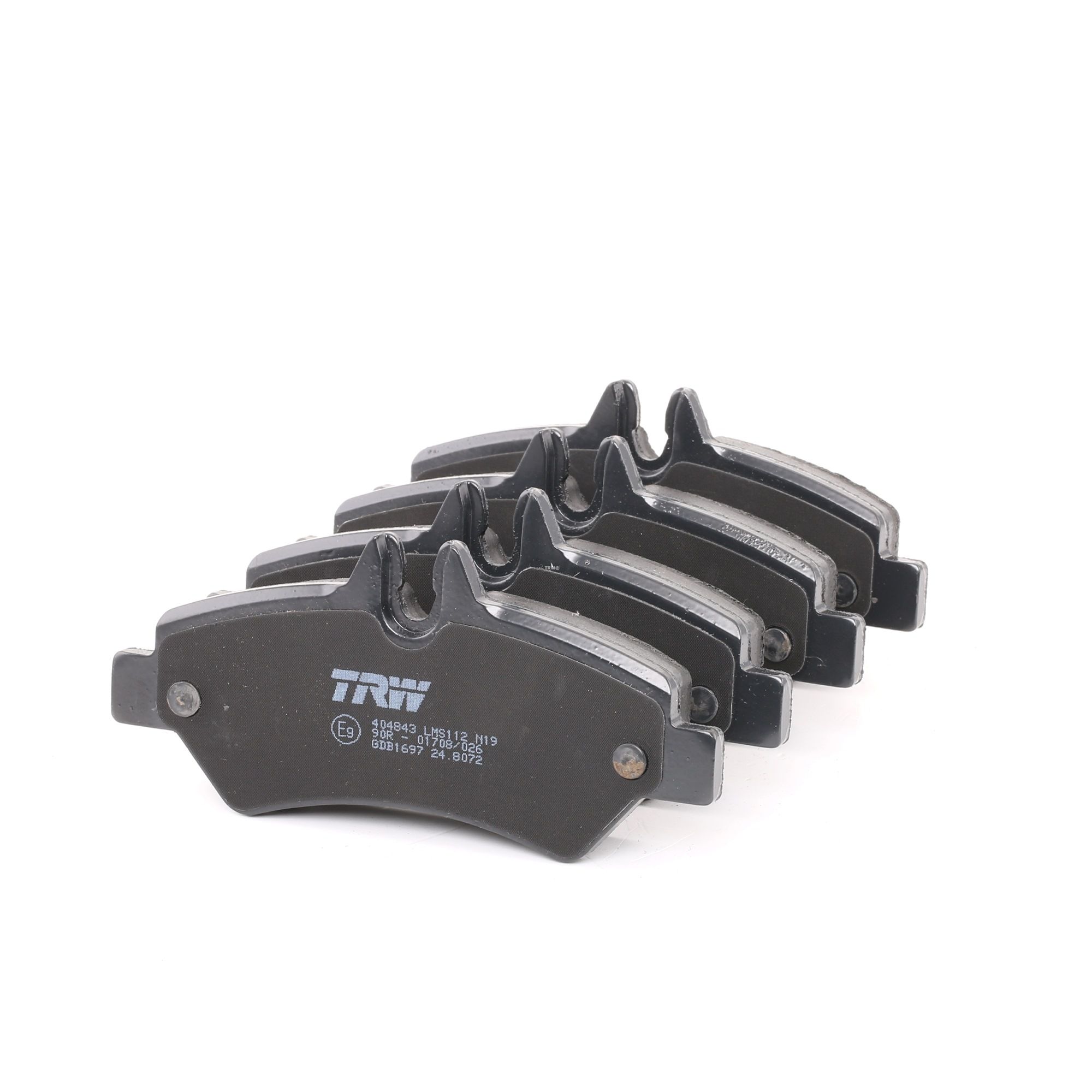 TRW Jarrupalat VW,MERCEDES-BENZ GDB1697 0044206920,A0044206920,2E0698451 Jarrupalasarja,Jarrupala, Levyjarru 2E0698451H