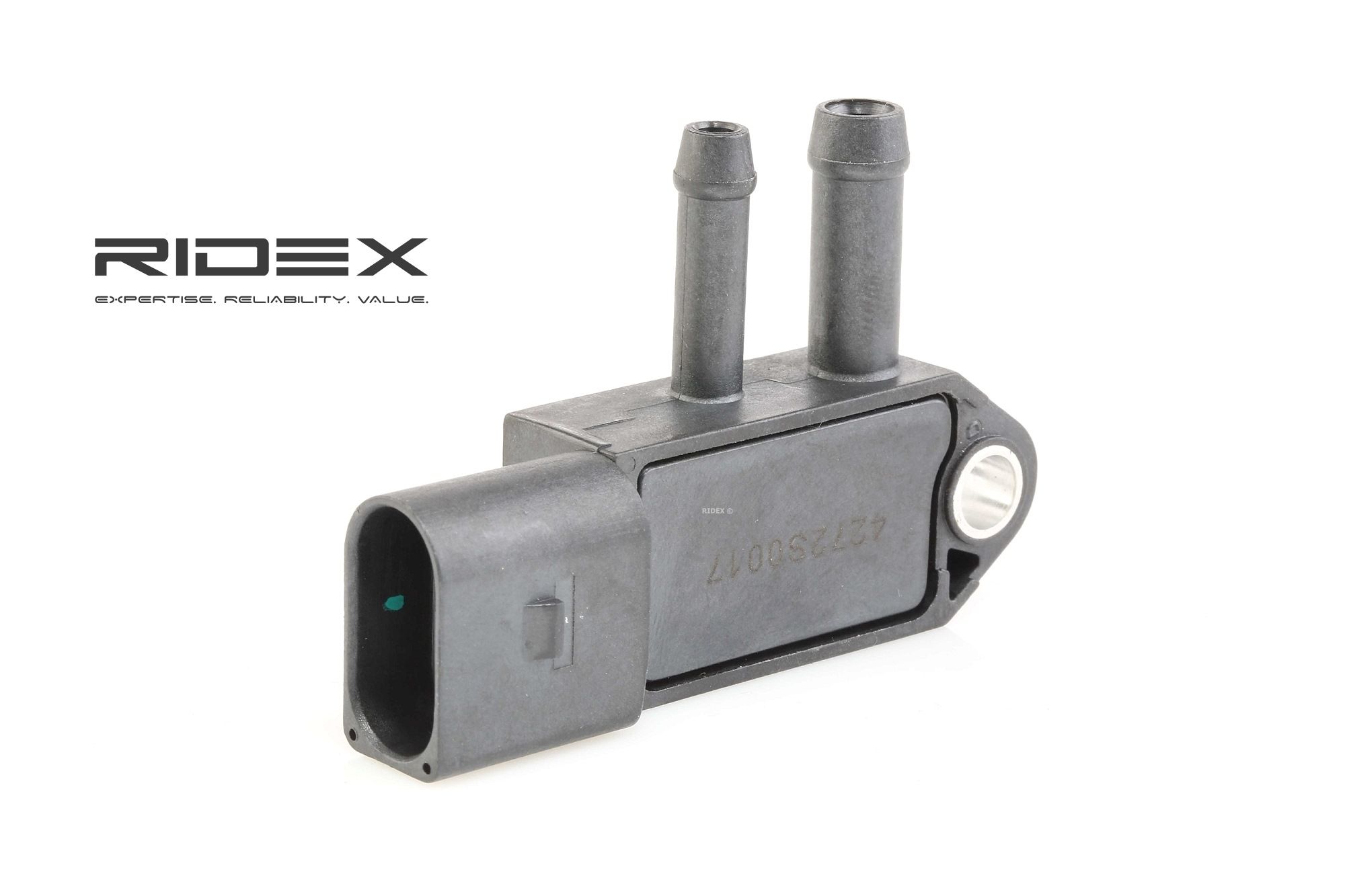 RIDEX DPF Paine-Eroanturi VW,AUDI,SKODA 4272S0017 03G906051,03G906051A,03G998059 Sensori Pakokaasupaine 076906051A,076906051C,07Z906051,07Z906051A