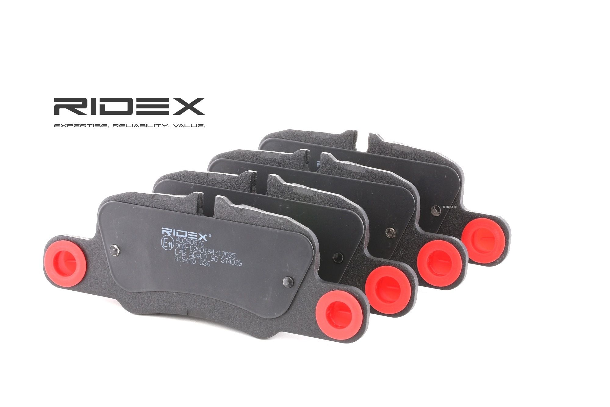 RIDEX Jarrupalat PORSCHE 402B0876 97035194905,97035294703,97035294902 Jarrupalasarja,Jarrupala, Levyjarru 97035294903,97035294904,97035294905