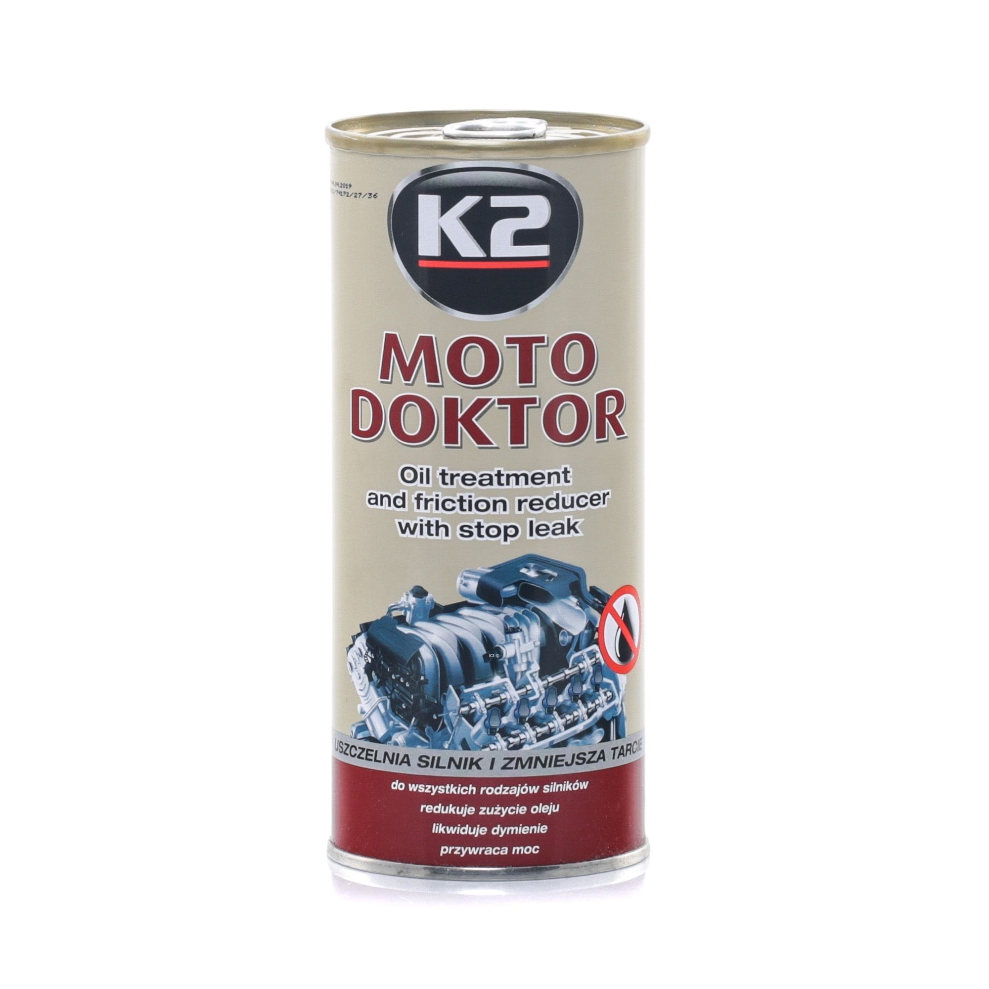 K2 Moottoriöljylisäaine T345S
