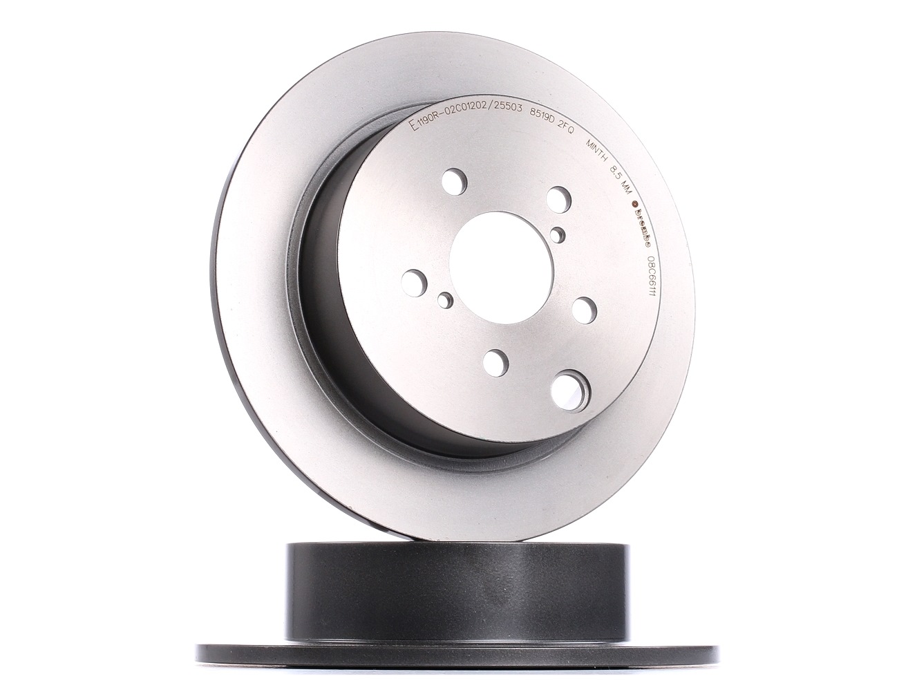 BREMBO Jarrulevyt SUBARU 08.C661.11 26700FJ000 Jarrulevy