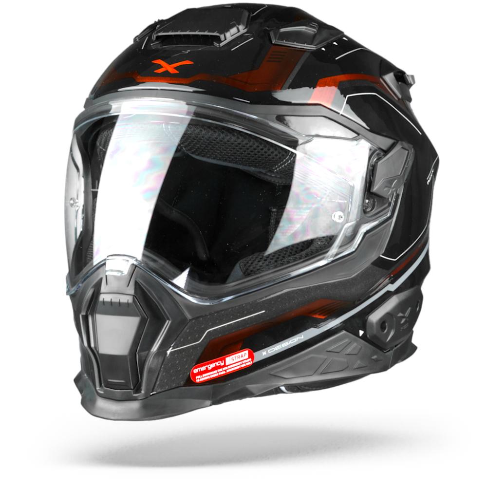 Nexx X.WST2 Supercell Black Red 2XL