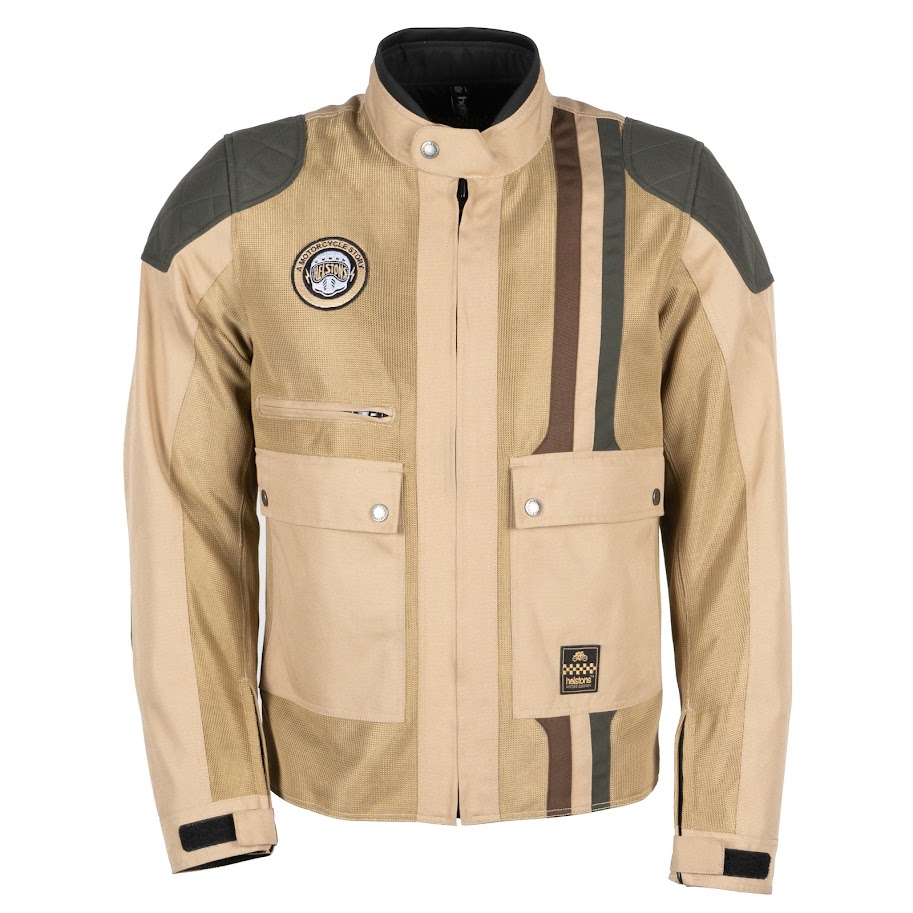 Helstons Hamilton Tissu Mesh Beige Jacket XL